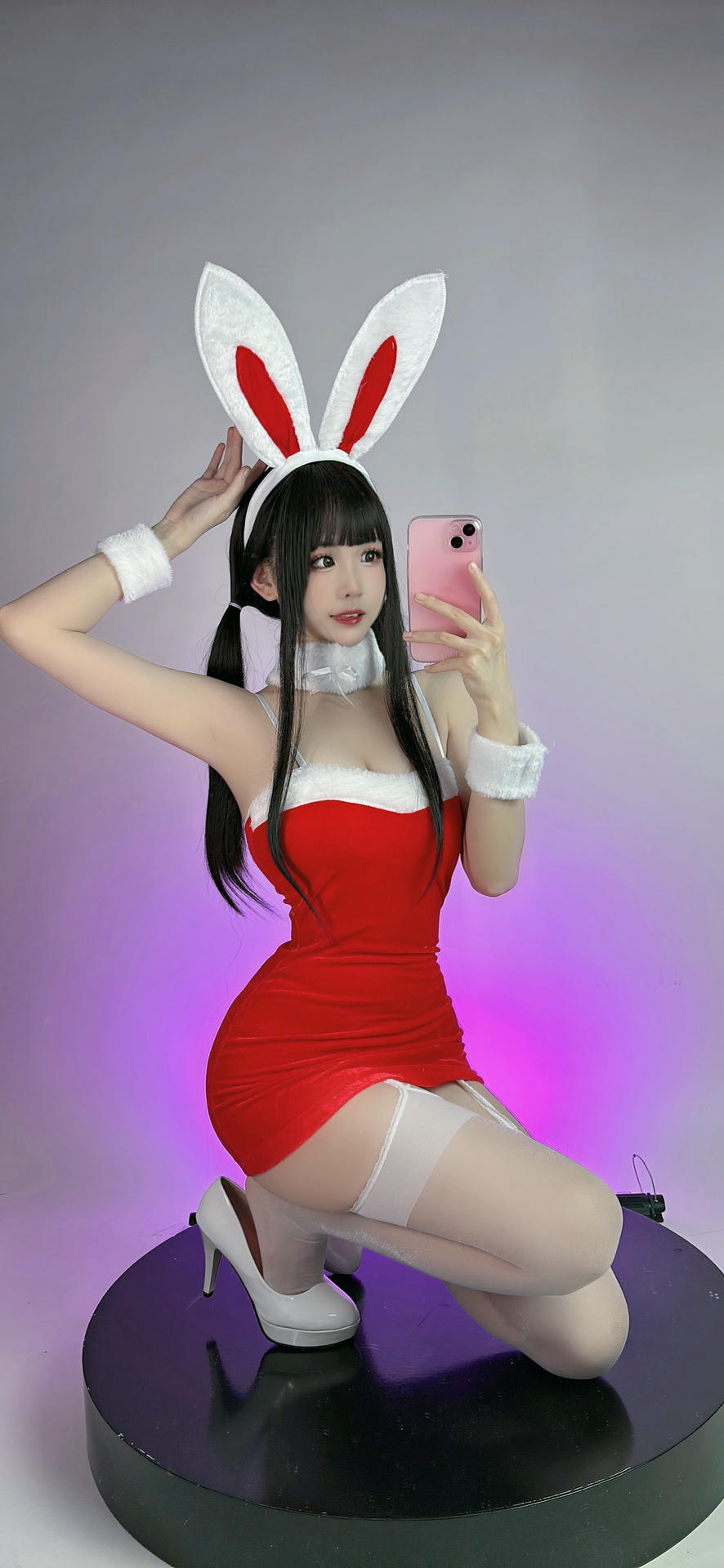 miko酱ww NO.074 23年11月订阅 148P [220.58 MB]-圣诞兔女郎 [13P]_第1集