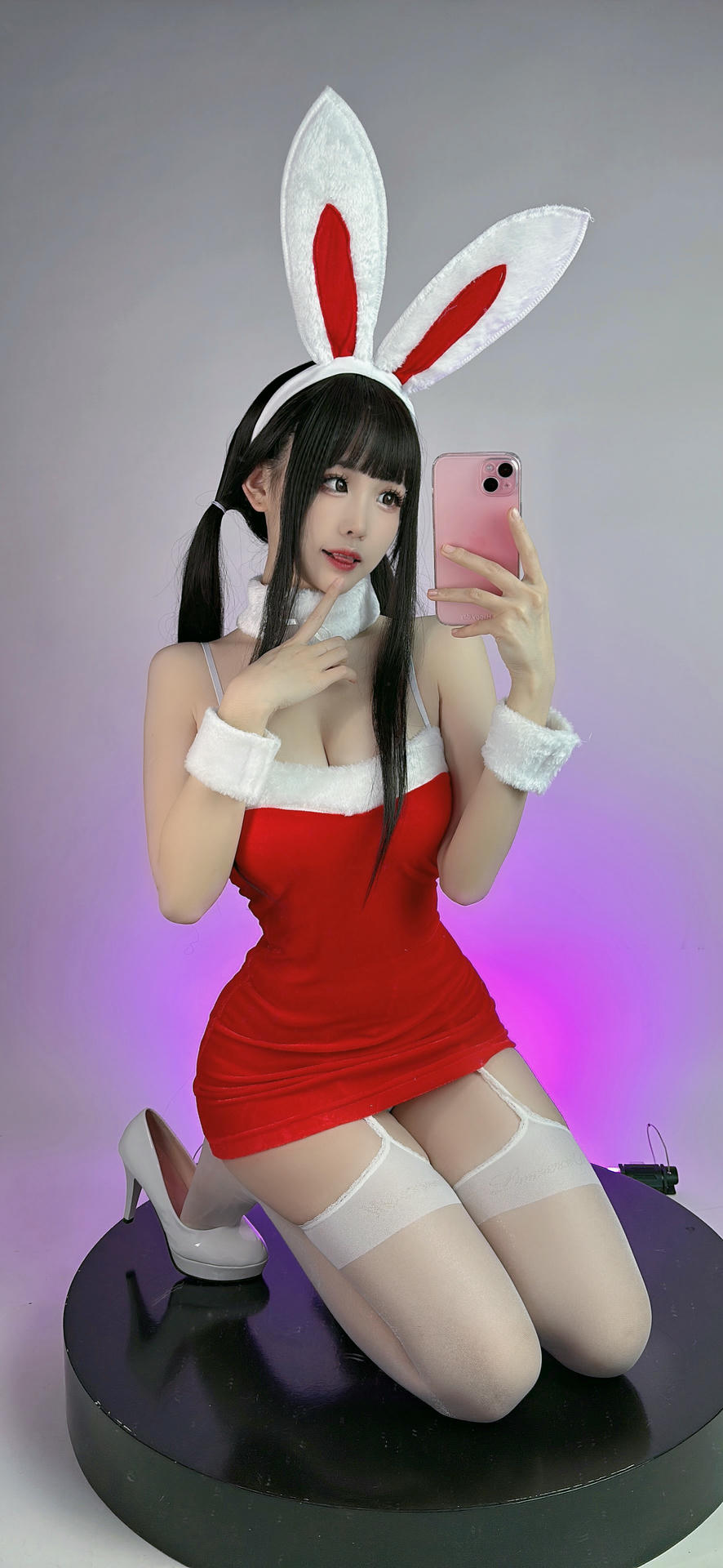 miko酱ww NO.074 23年11月订阅 148P [220.58 MB]-圣诞兔女郎 [13P]_第1集