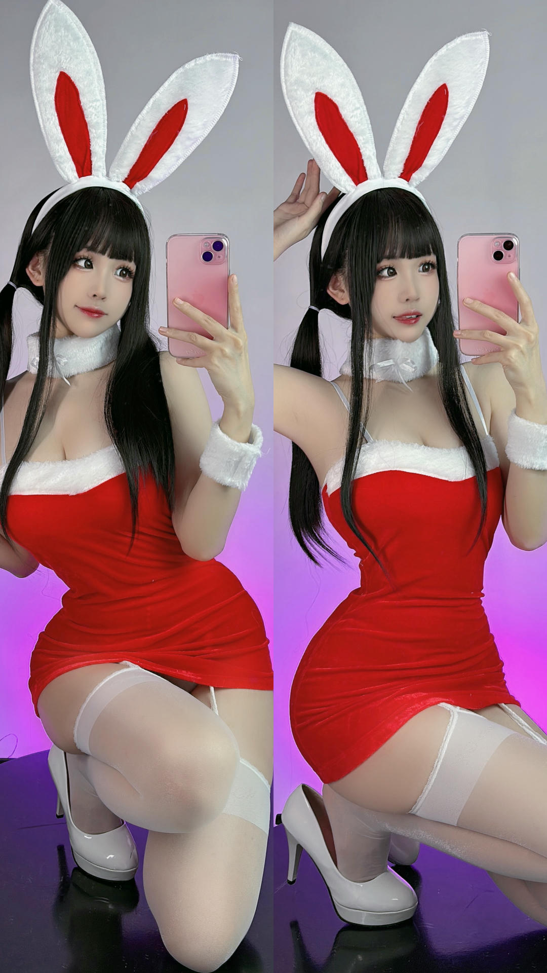 miko酱ww NO.074 23年11月订阅 148P [220.58 MB]-圣诞兔女郎 [13P]_第1集