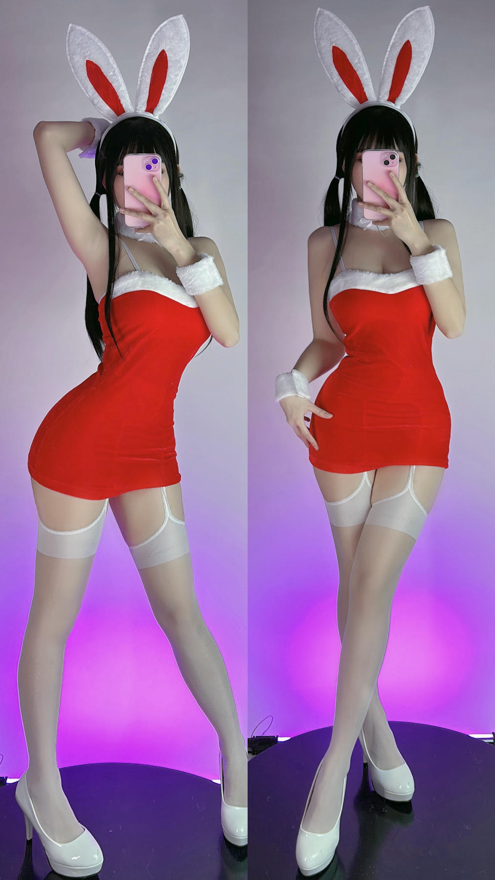 miko酱ww NO.074 23年11月订阅 148P [220.58 MB]-圣诞兔女郎 [13P]_第1集