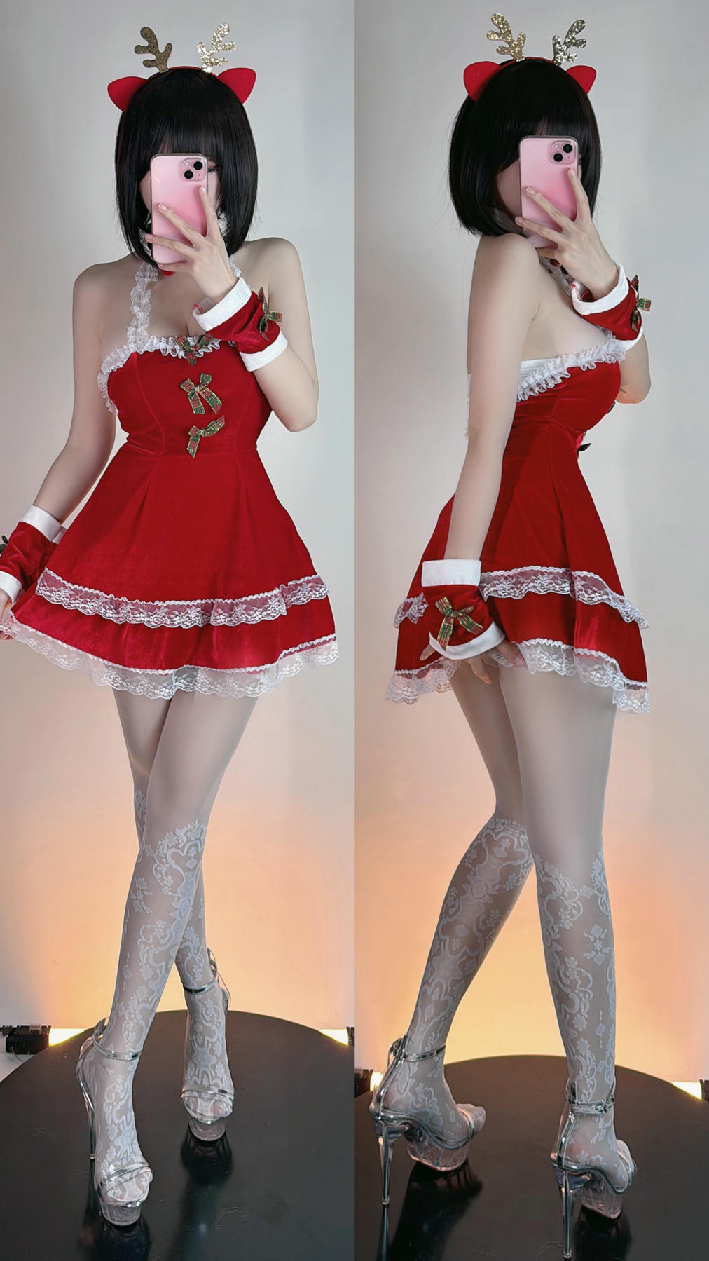 miko酱ww NO.074 23年11月订阅 148P [220.58 MB]-圣诞小鹿 [12P]_第1集