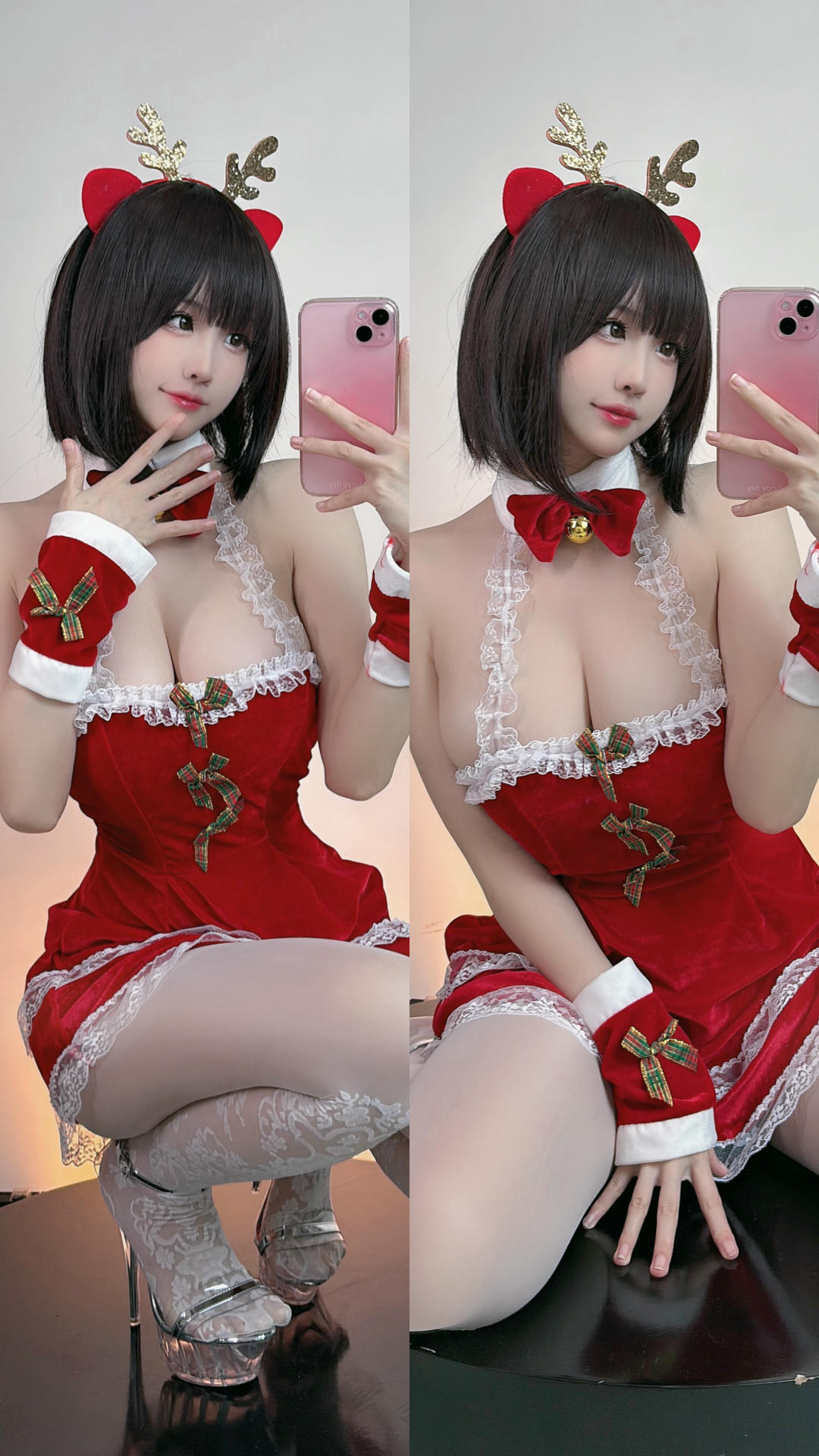 miko酱ww NO.074 23年11月订阅 148P [220.58 MB]-圣诞小鹿 [12P]_第1集