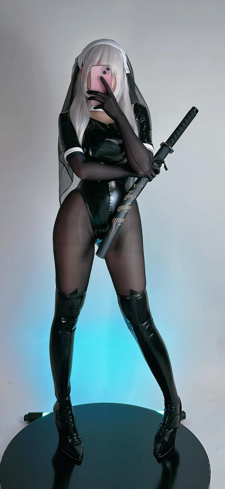 miko酱ww NO.074 23年11月订阅 148P [220.58 MB]-皮衣修女 [10P]_第1集