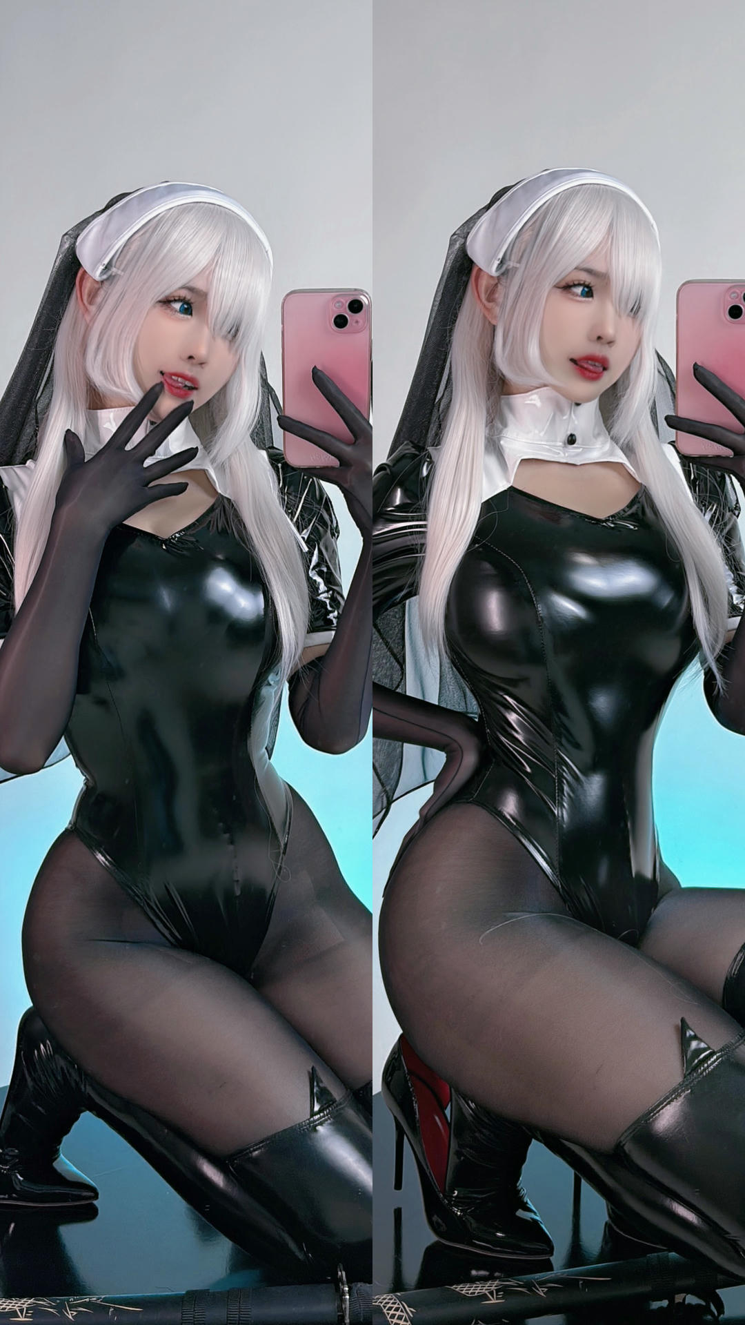 miko酱ww NO.074 23年11月订阅 148P [220.58 MB]-皮衣修女 [10P]_第1集