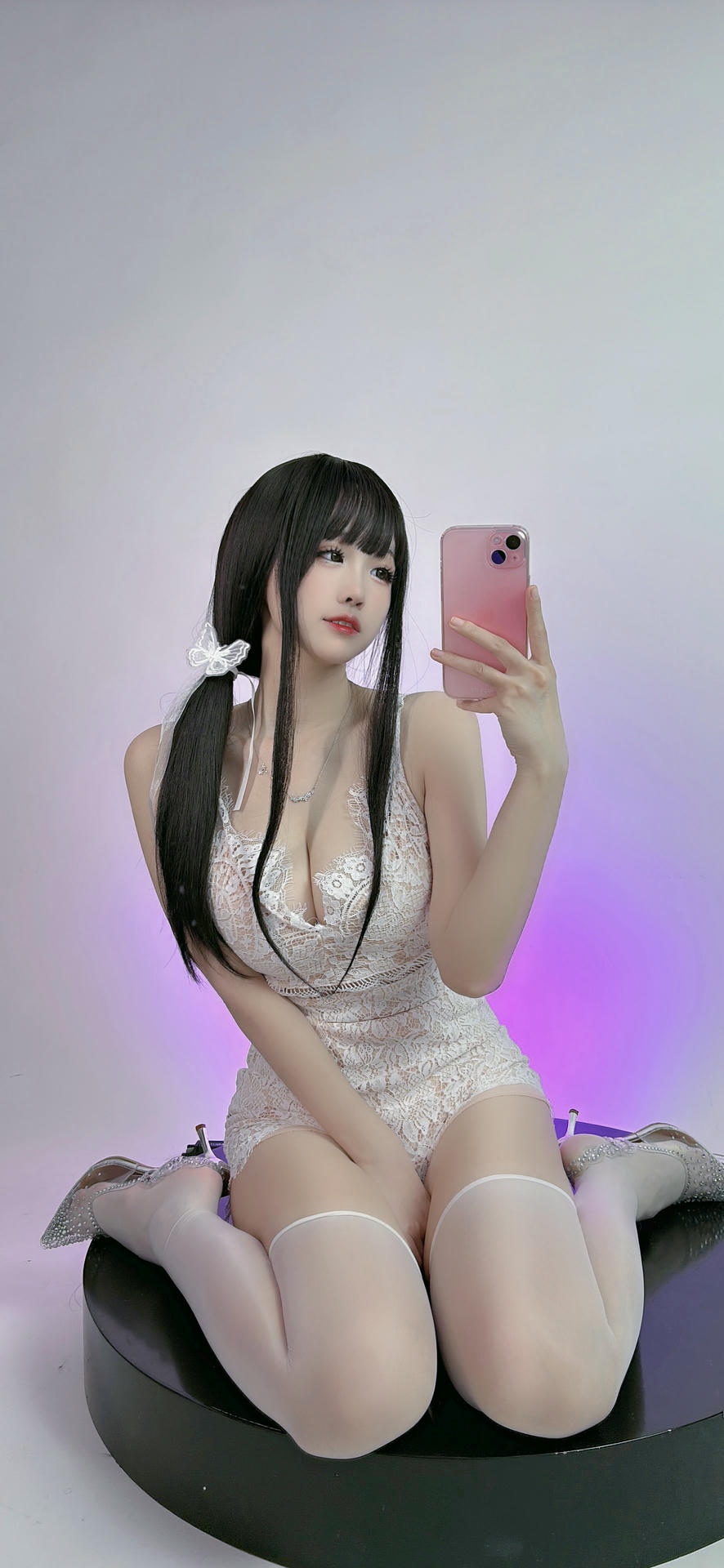 miko酱ww NO.075 2023年10月订阅 201P [272.03 MB]-白色蕾丝 [9P]_第1集