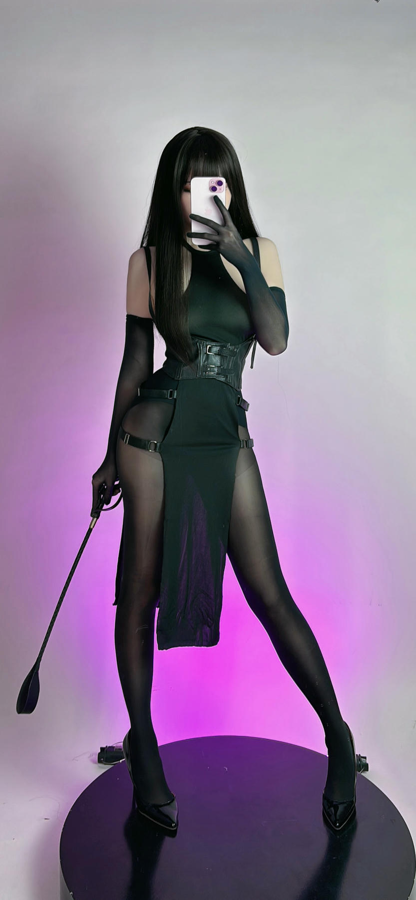 miko酱ww NO.075 2023年10月订阅 201P [272.03 MB]-紧身黑丝 [9P]_第1集