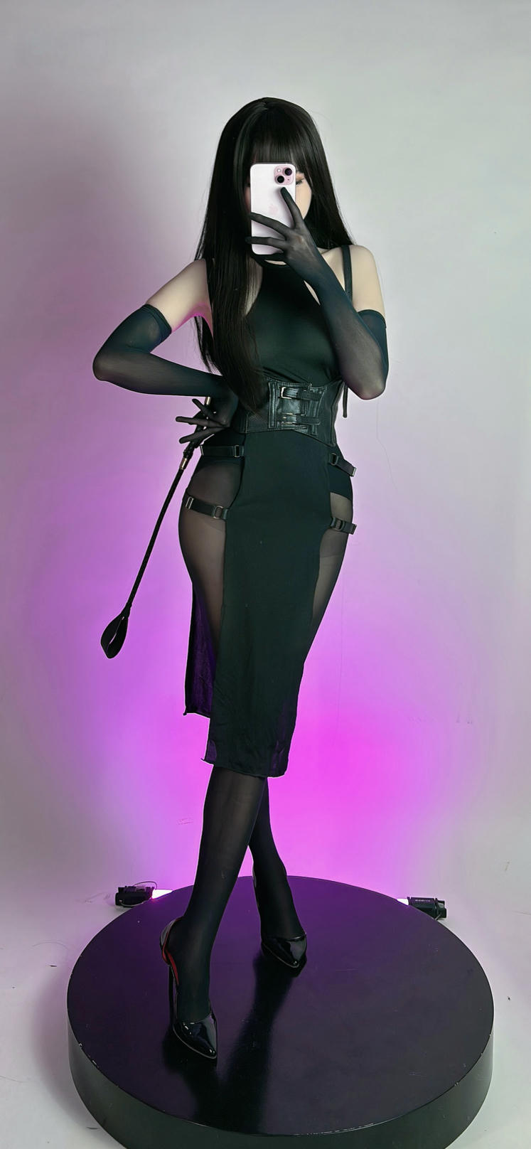 miko酱ww NO.075 2023年10月订阅 201P [272.03 MB]-紧身黑丝 [9P]_第1集