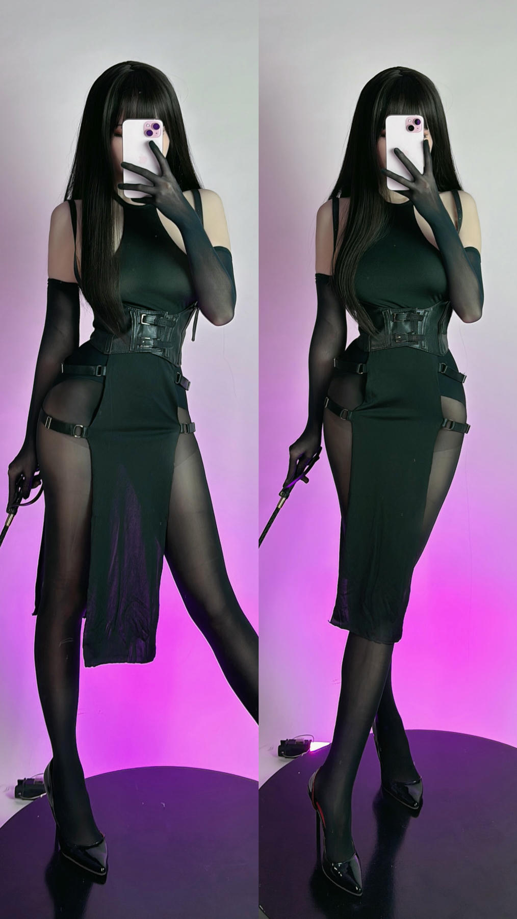 miko酱ww NO.075 2023年10月订阅 201P [272.03 MB]-紧身黑丝 [9P]_第1集