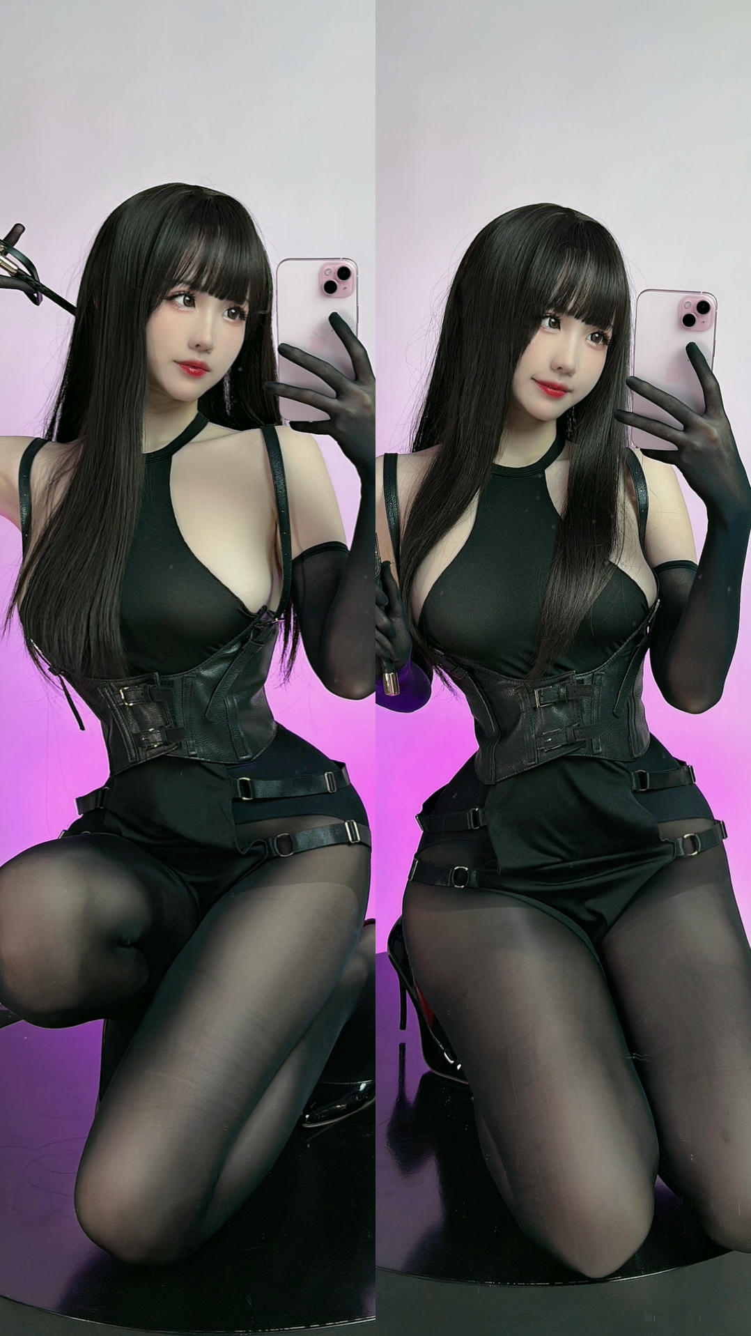 miko酱ww NO.075 2023年10月订阅 201P [272.03 MB]-紧身黑丝 [9P]_第1集