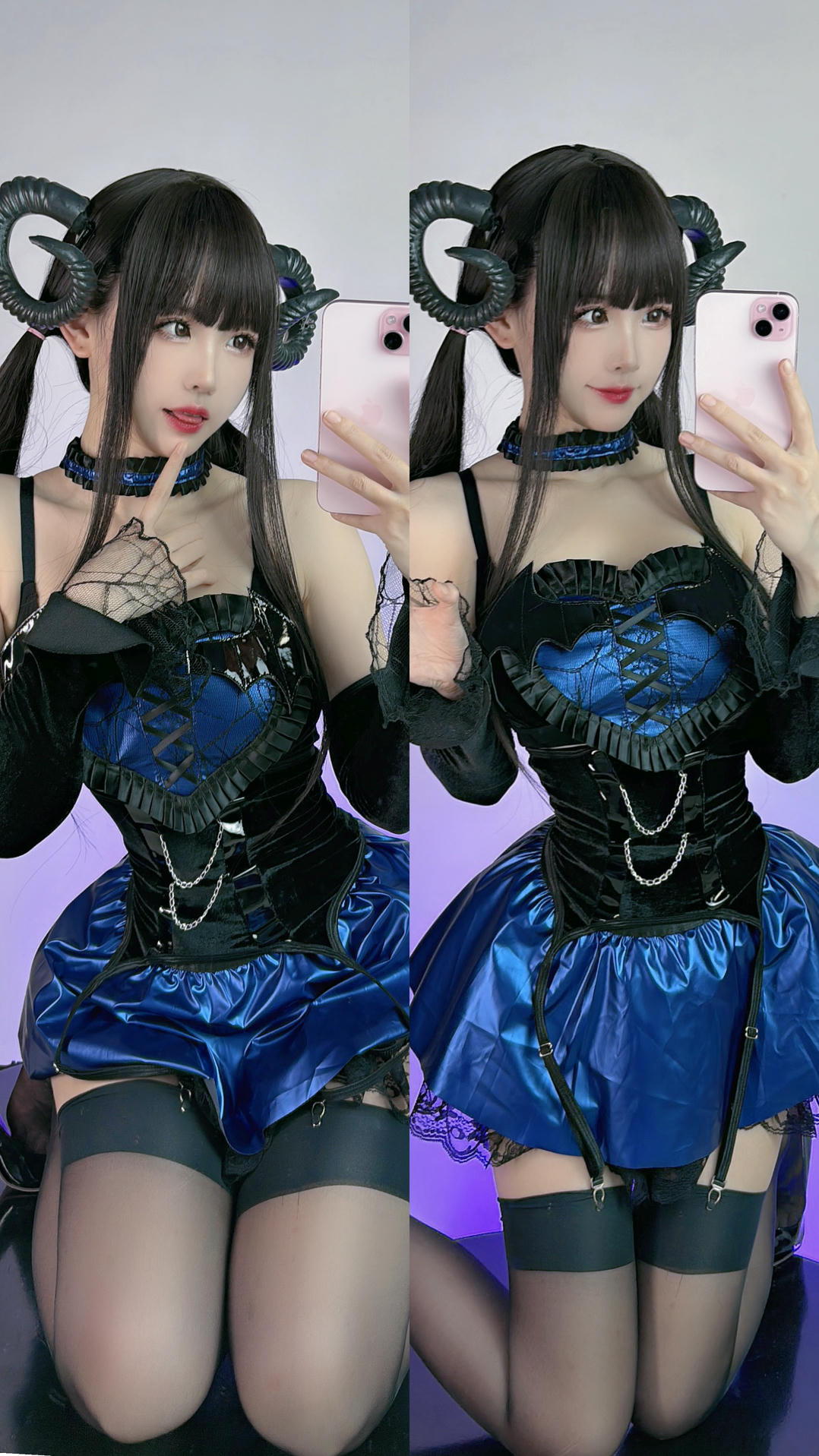 miko酱ww NO.075 2023年10月订阅 201P [272.03 MB]-蓝色恶魔2 [17P]_第1集