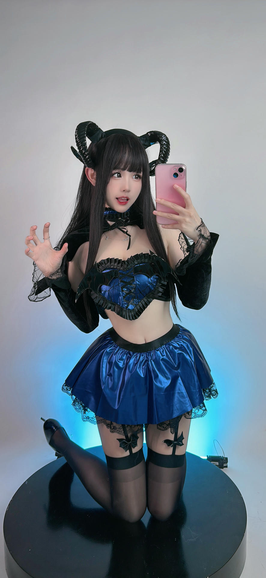 miko酱ww NO.075 2023年10月订阅 201P [272.03 MB]-蓝色魅魔 [12P]_第1集