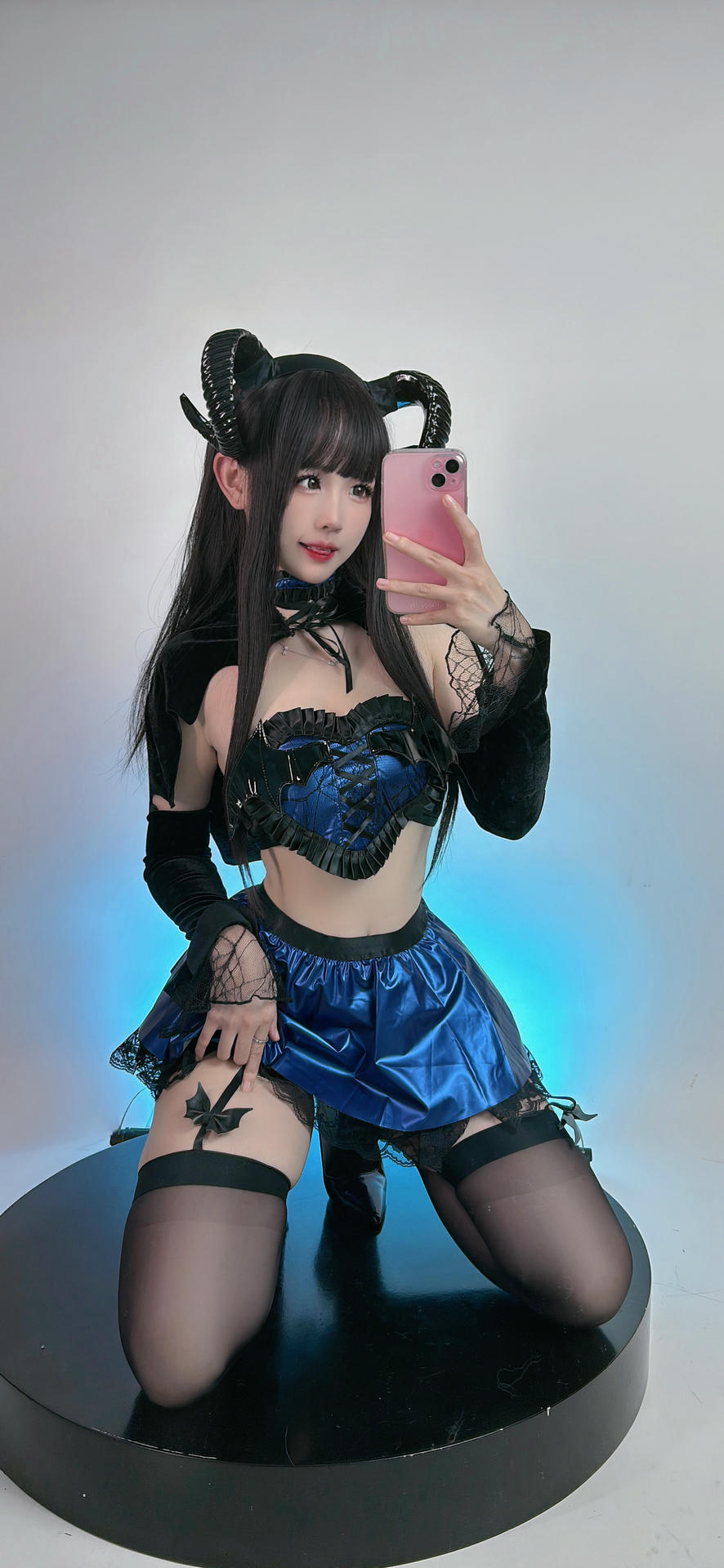 miko酱ww NO.075 2023年10月订阅 201P [272.03 MB]-蓝色魅魔 [12P]_第1集