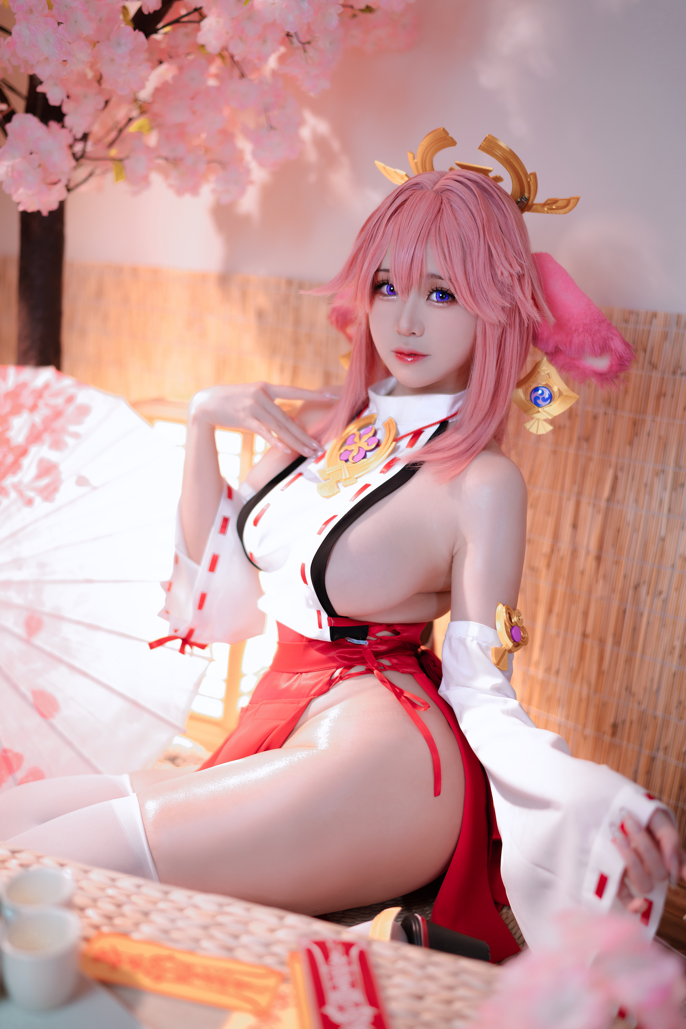 miko酱ww NO.076 原神 八重神子2 [32P-683MB]_第1集