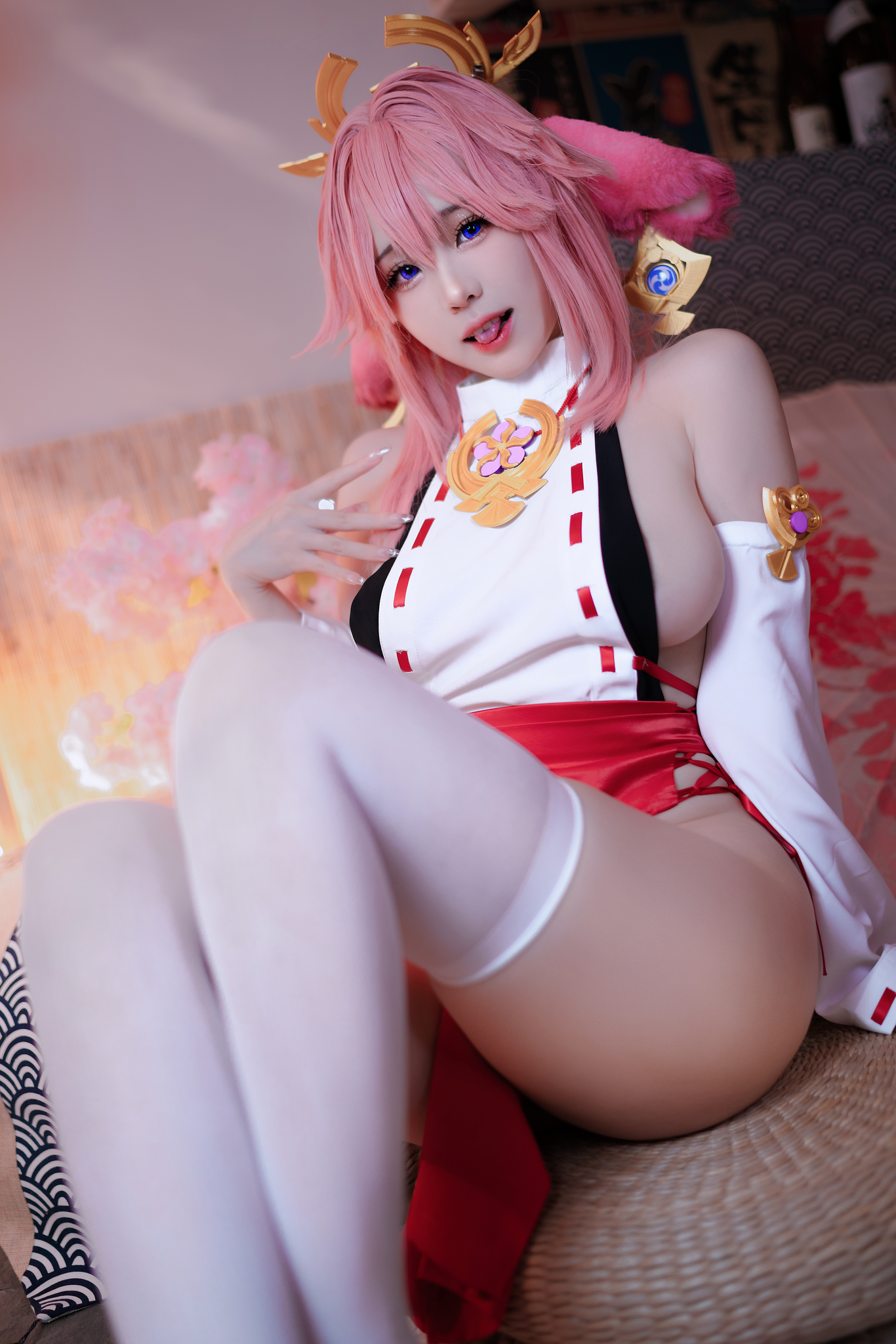 miko酱ww NO.076 原神 八重神子2 [32P-683MB]_第1集