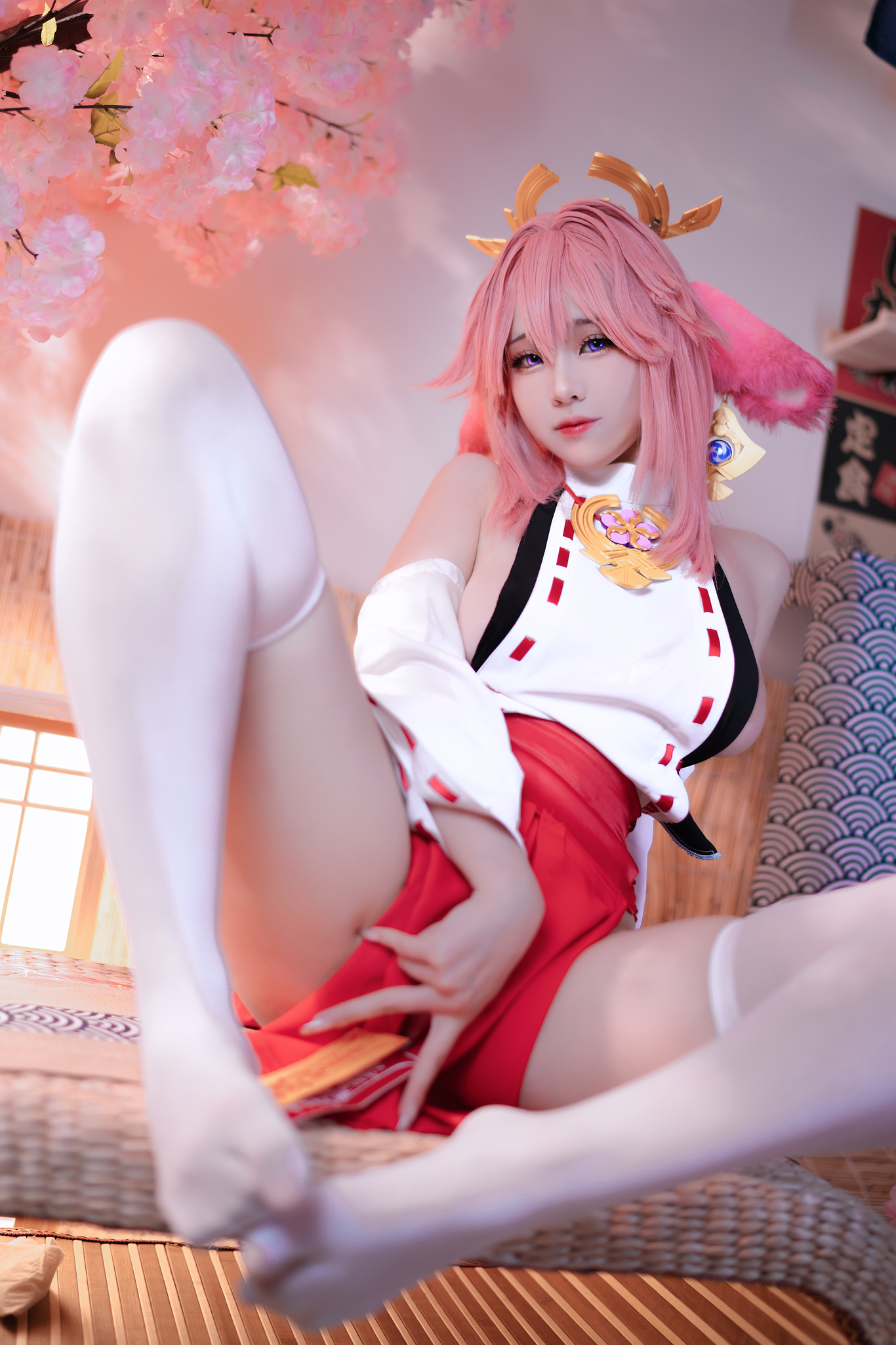 miko酱ww NO.076 原神 八重神子2 [32P-683MB]_第1集