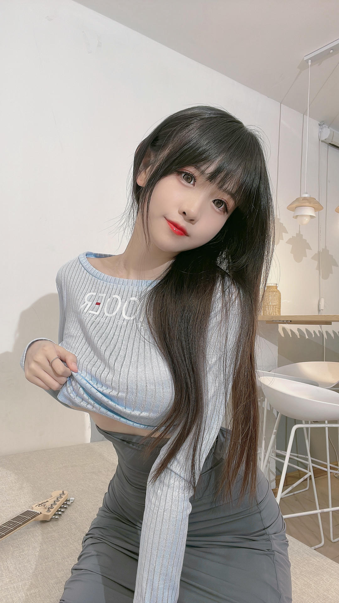 miko酱ww NO.002 温泉 – 吉他妹妹[39P370MB]_第1集