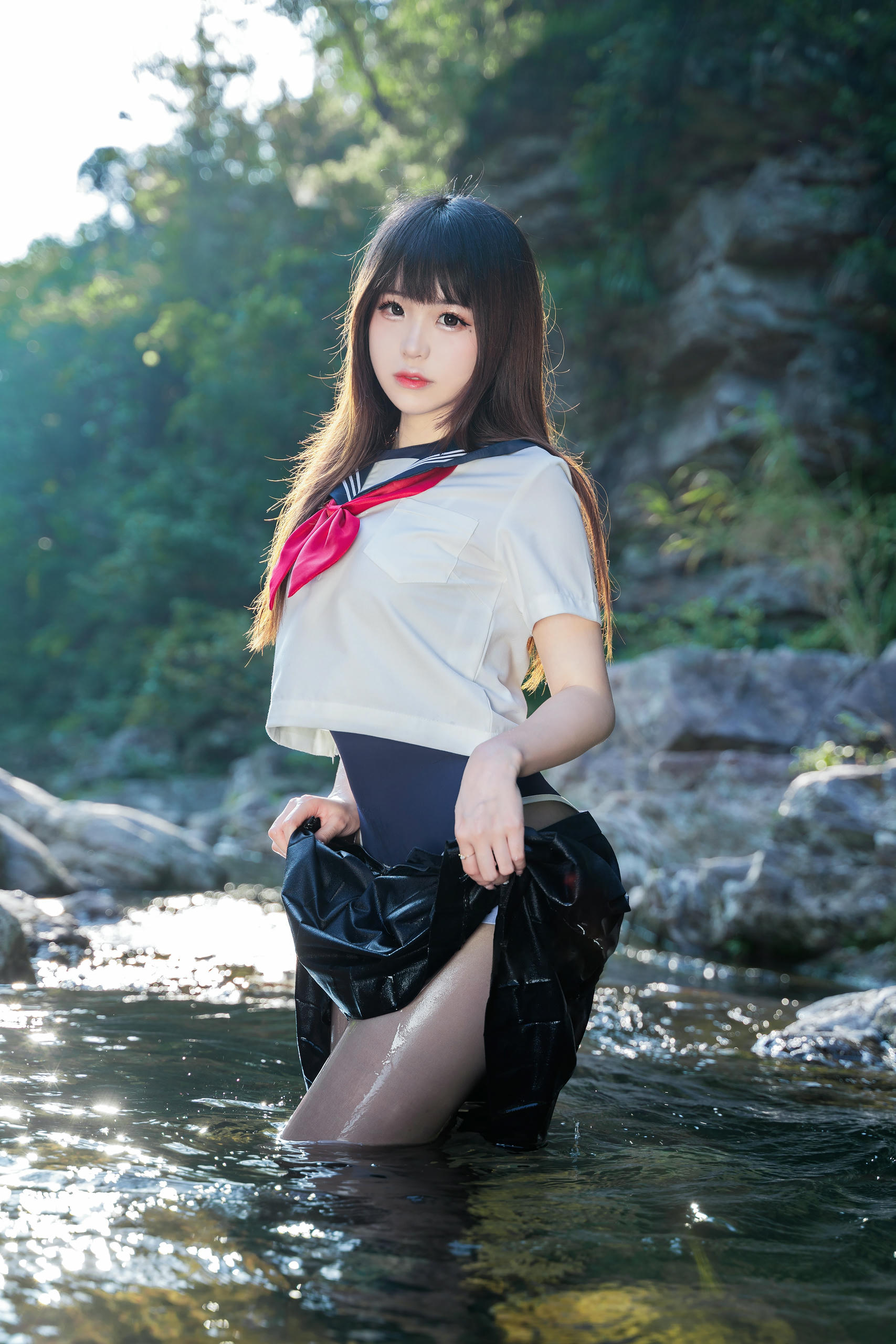 miko酱ww NO.031 mikoの小小溪流 [24P1V-203MB]_第1集