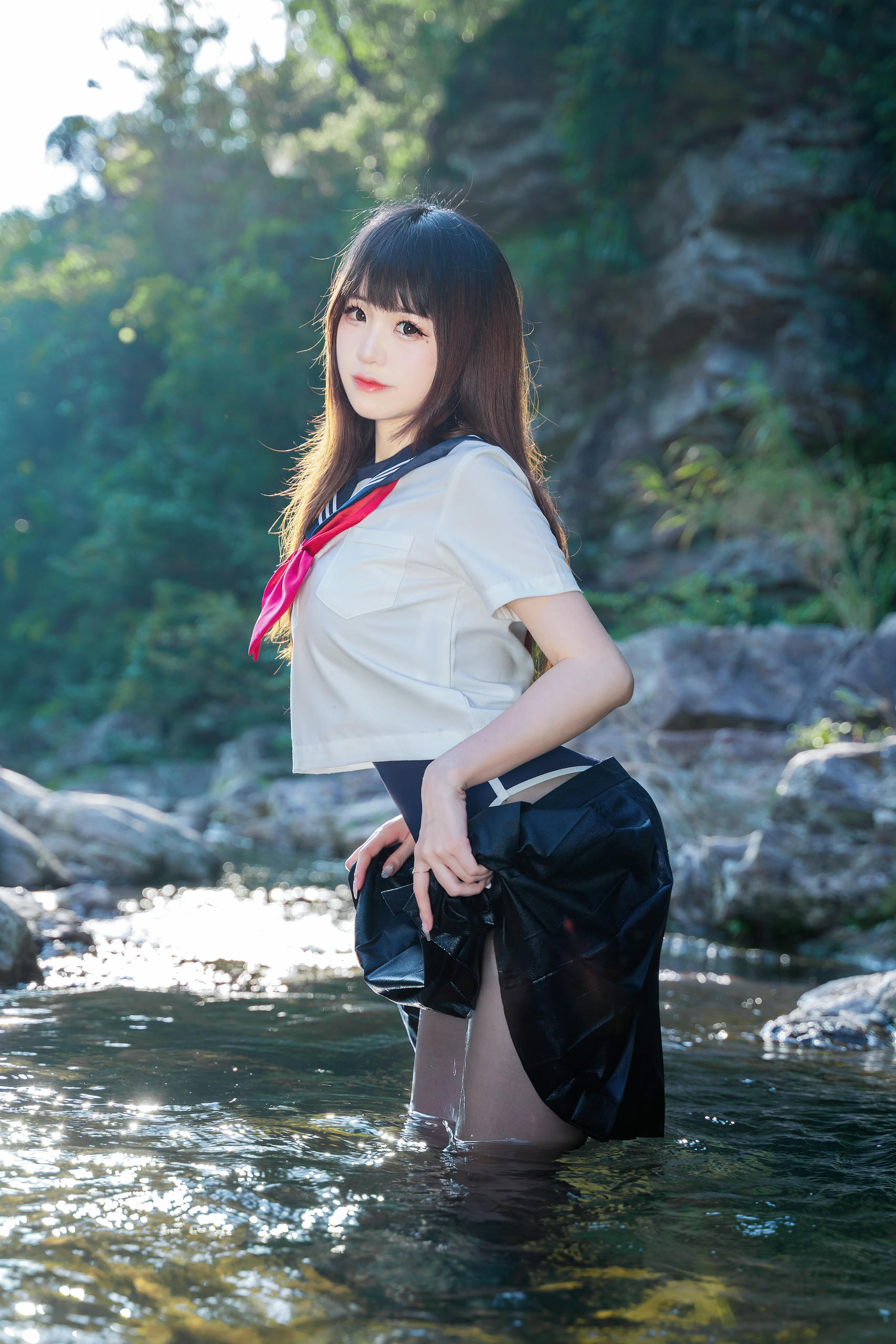 miko酱ww NO.031 mikoの小小溪流 [24P1V-203MB]_第1集