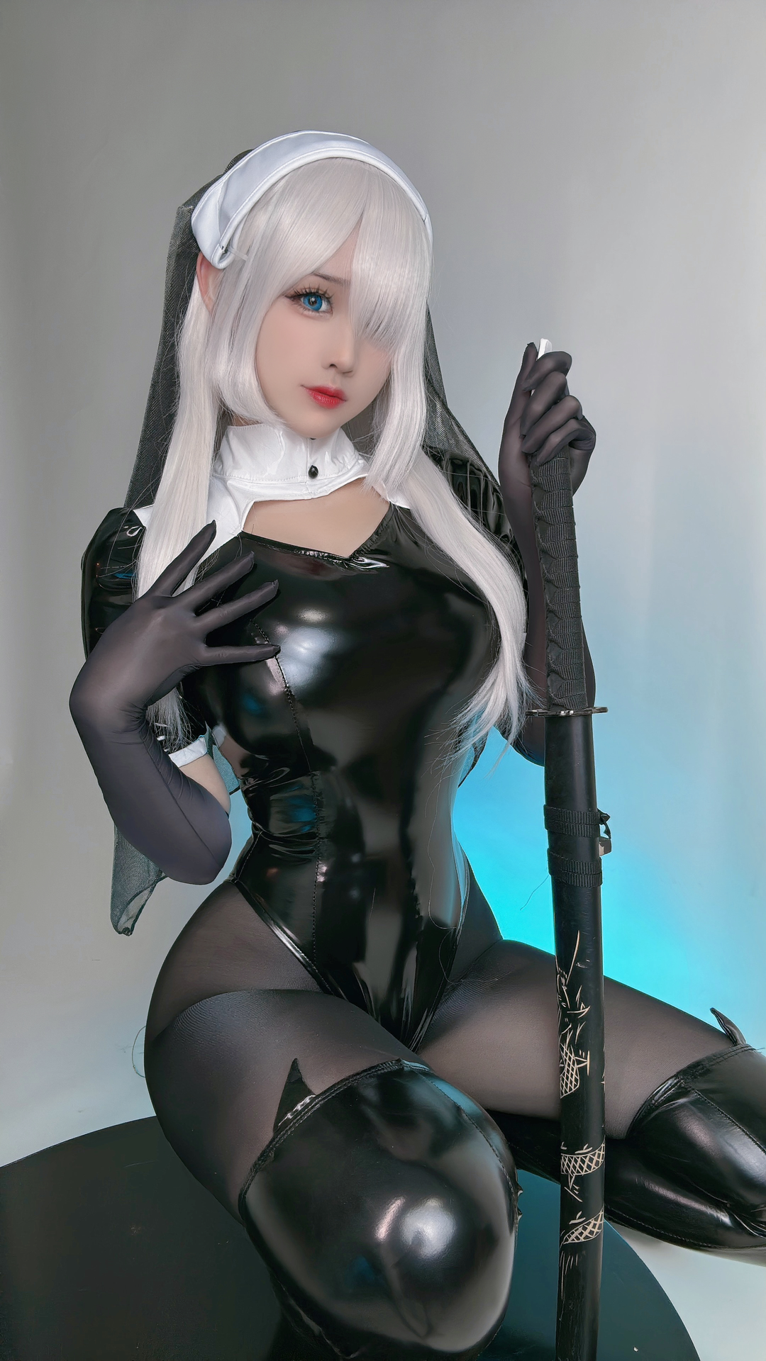 miko酱ww NO.037 2023年12月合集 [187P 1.43GB]-皮衣修女_第1集