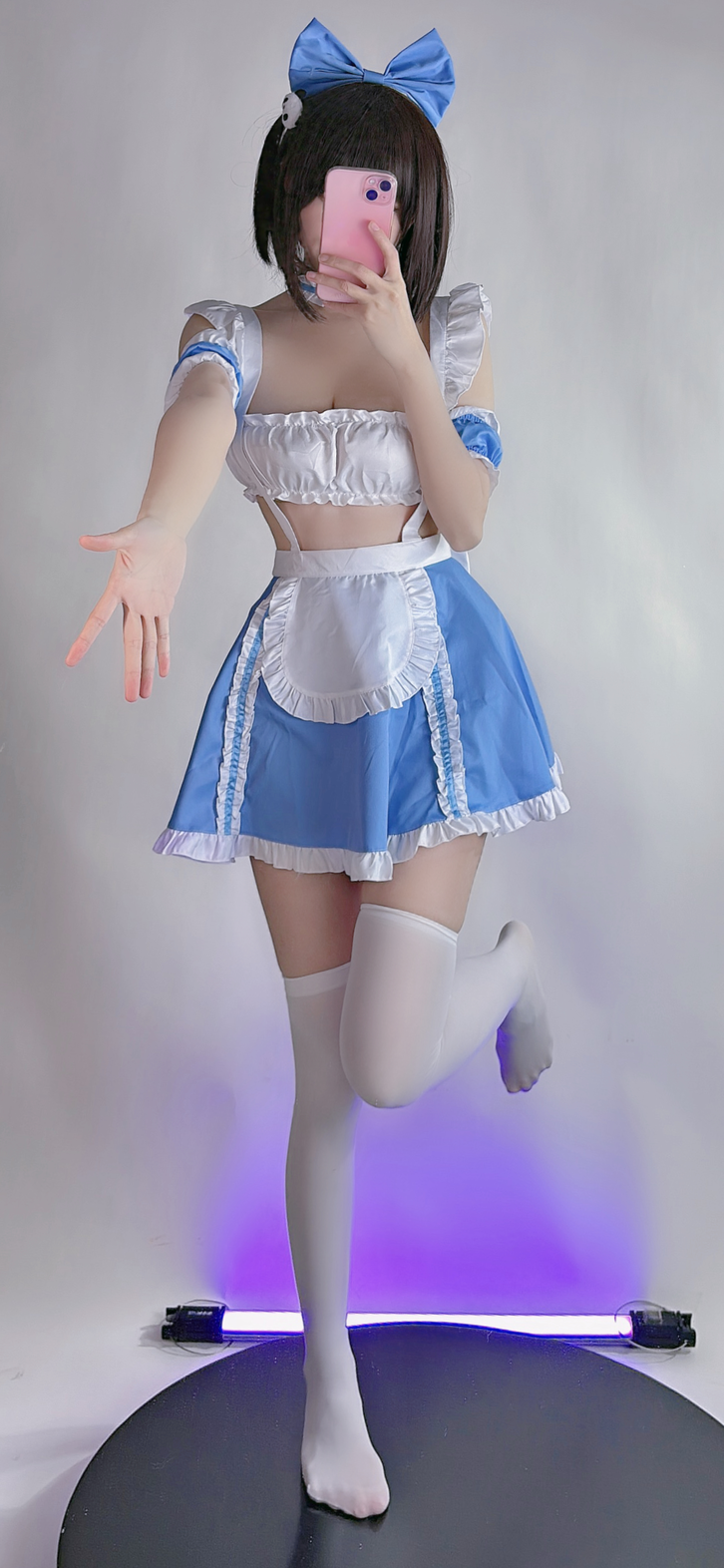 miko酱ww NO.037 2023年12月合集 [187P 1.43GB]-蓝白女仆_第1集