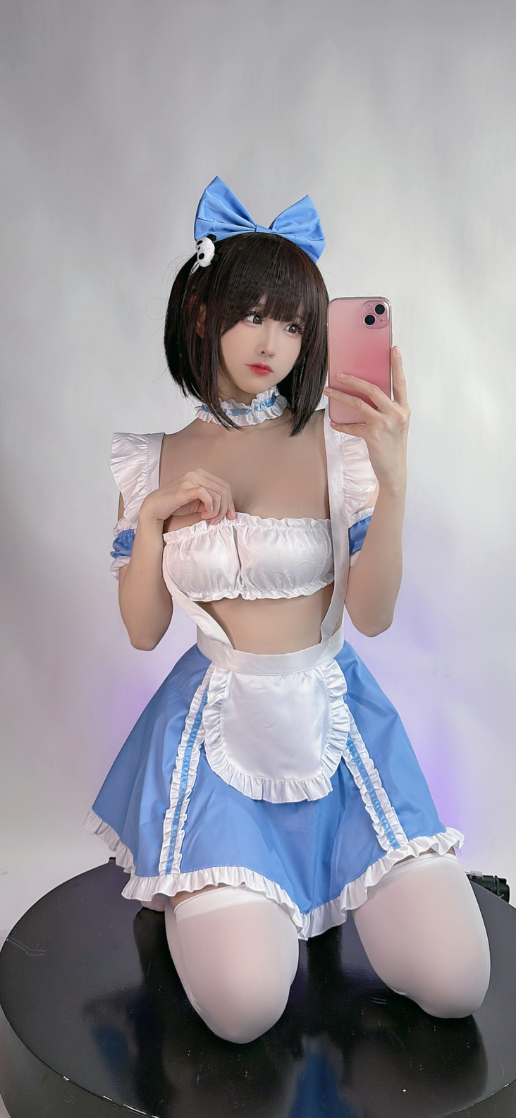 miko酱ww NO.037 2023年12月合集 [187P 1.43GB]-蓝白女仆_第1集