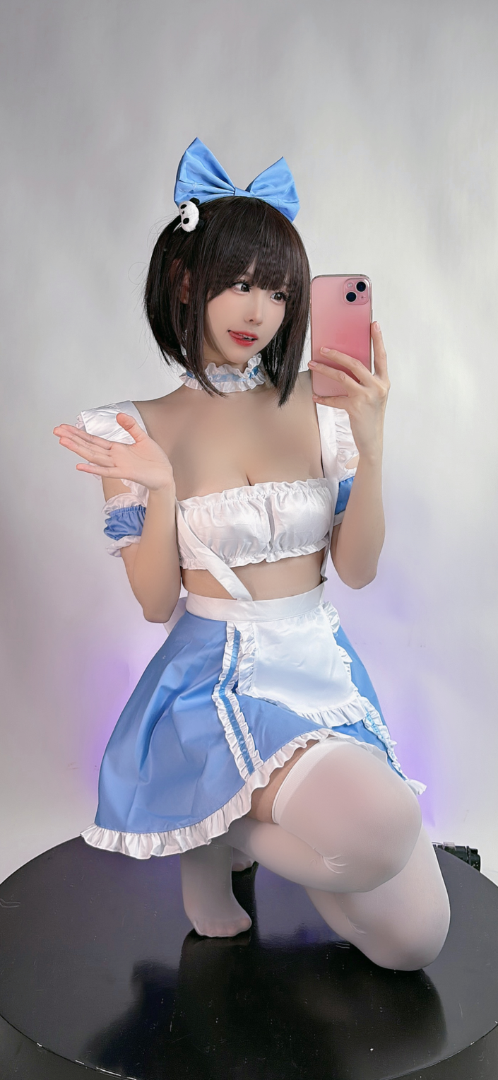 miko酱ww NO.037 2023年12月合集 [187P 1.43GB]-蓝白女仆_第1集