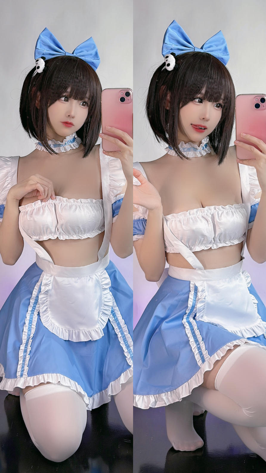 miko酱ww NO.037 2023年12月合集 [187P 1.43GB]-蓝白女仆_第1集