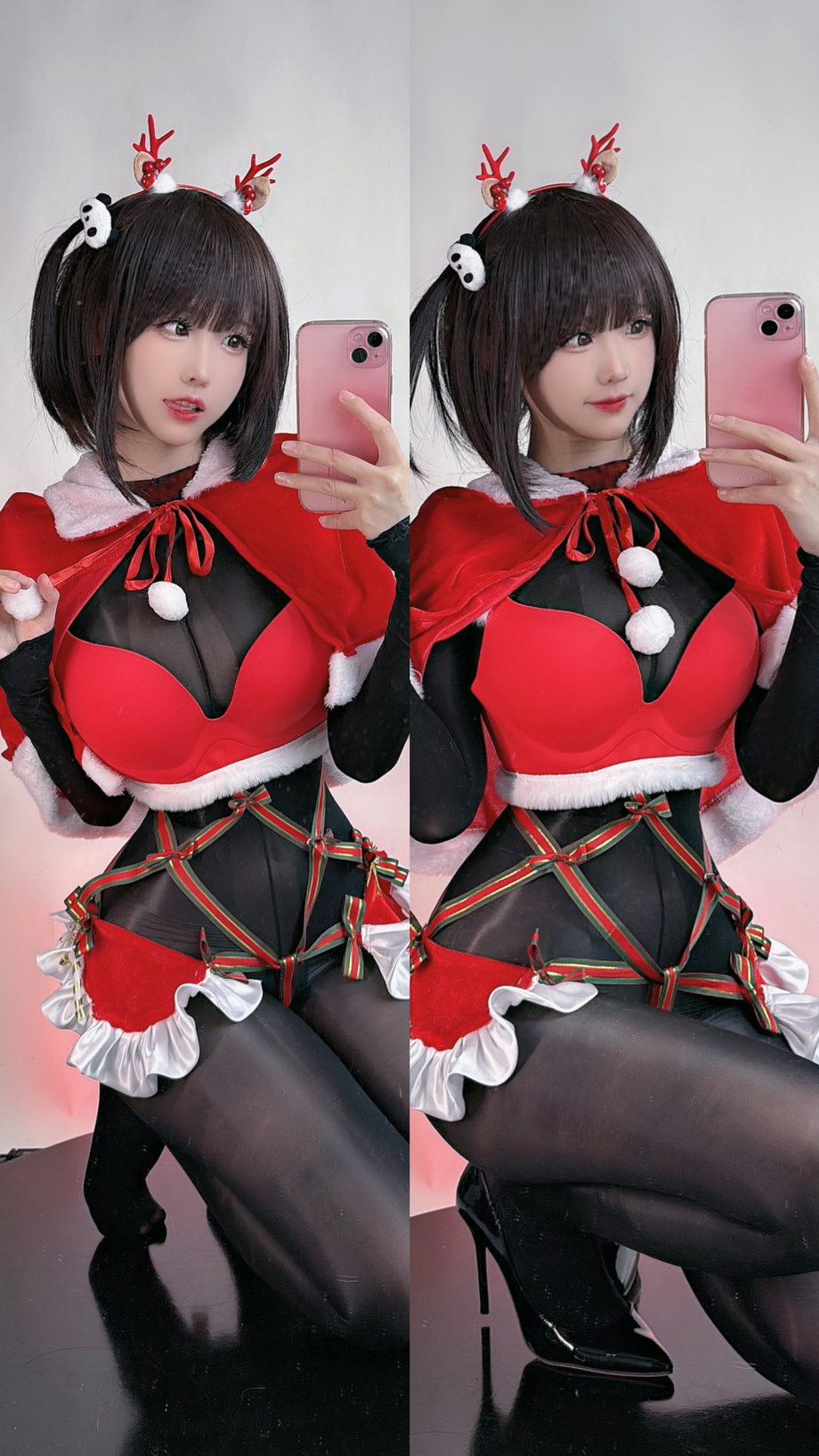 miko酱ww NO.037 2023年12月合集 [187P 1.43GB]-黑丝圣诞_第1集