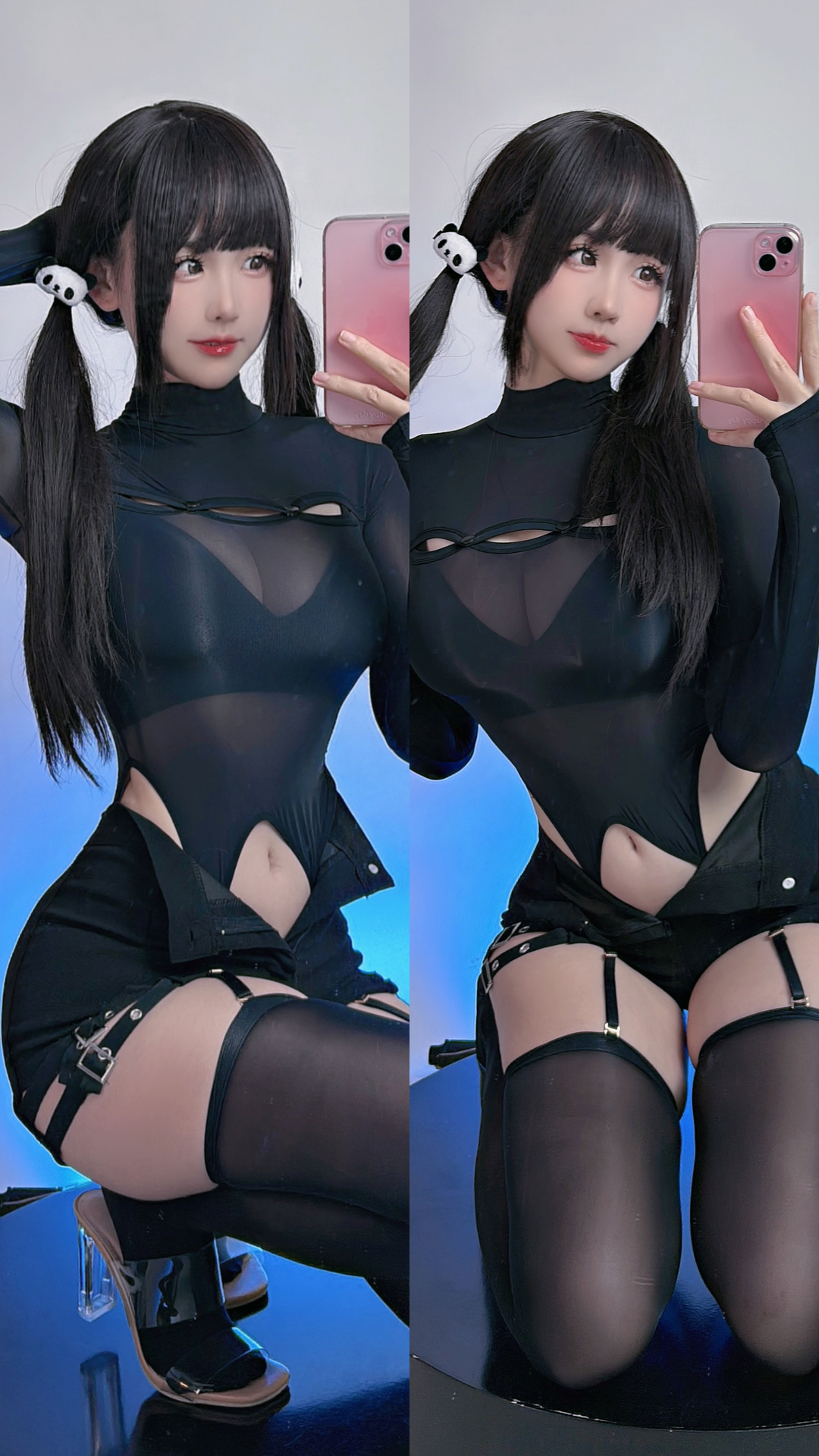 miko酱ww NO.037 2023年12月合集 [187P 1.43GB]-黑丝连体衣_第1集