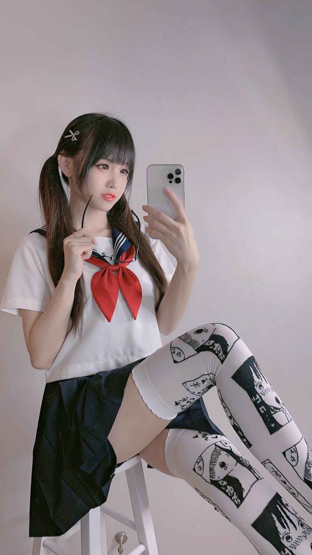 miko酱ww NO.041 自拍系列mikoの白丝01[241P-1.7GB]_第6集