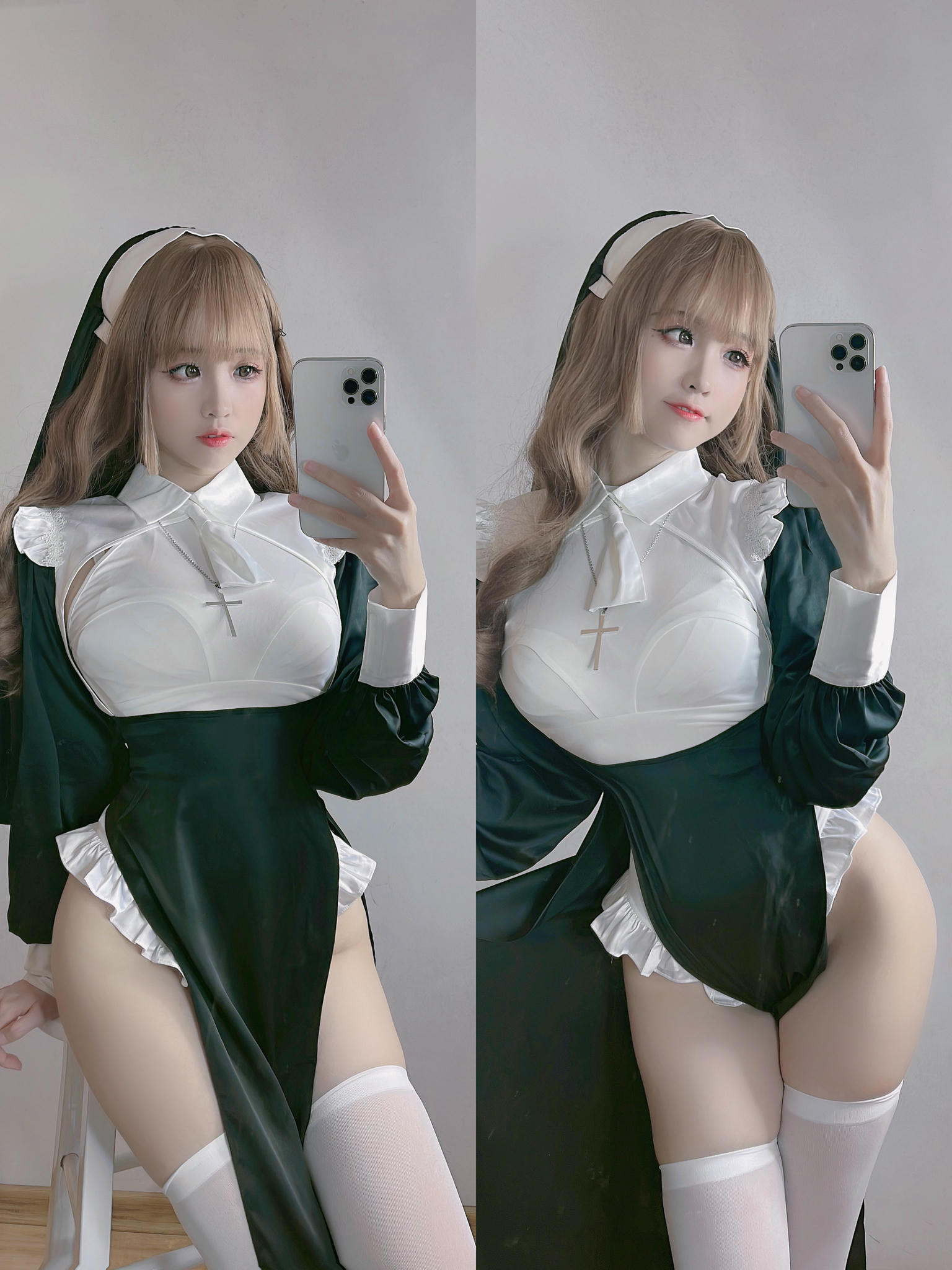 miko酱ww NO.041 自拍系列mikoの白丝01[241P-1.7GB]_第12集