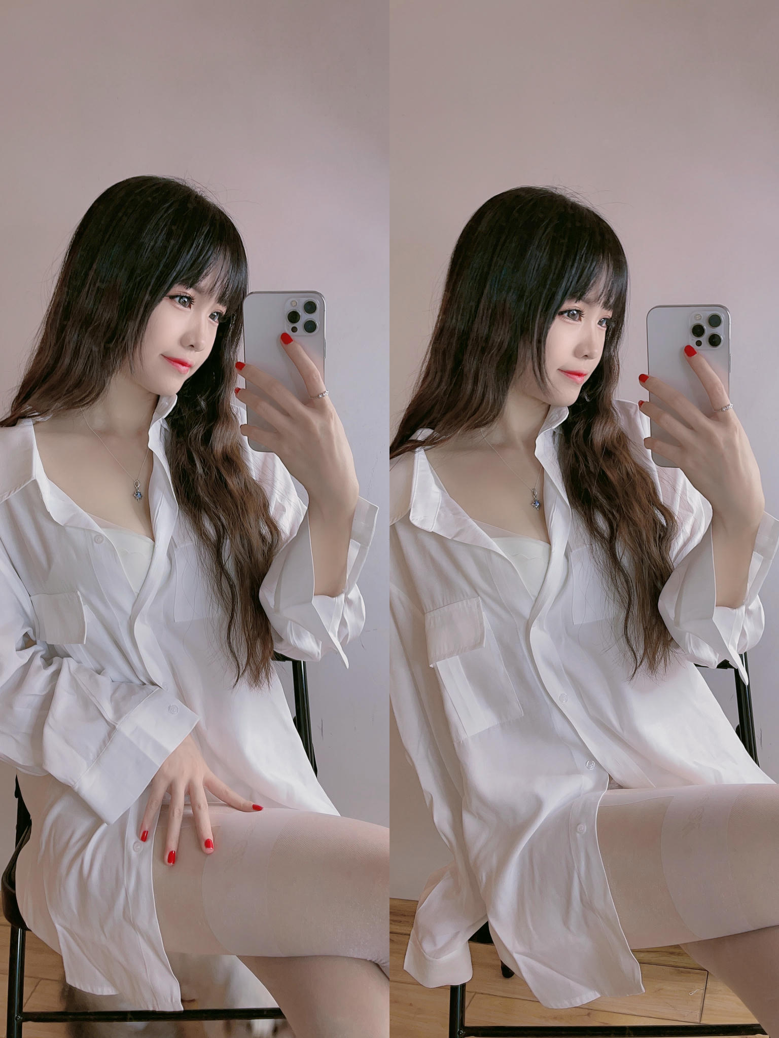 miko酱ww NO.041 自拍系列mikoの白丝01[241P-1.7GB]_第4集