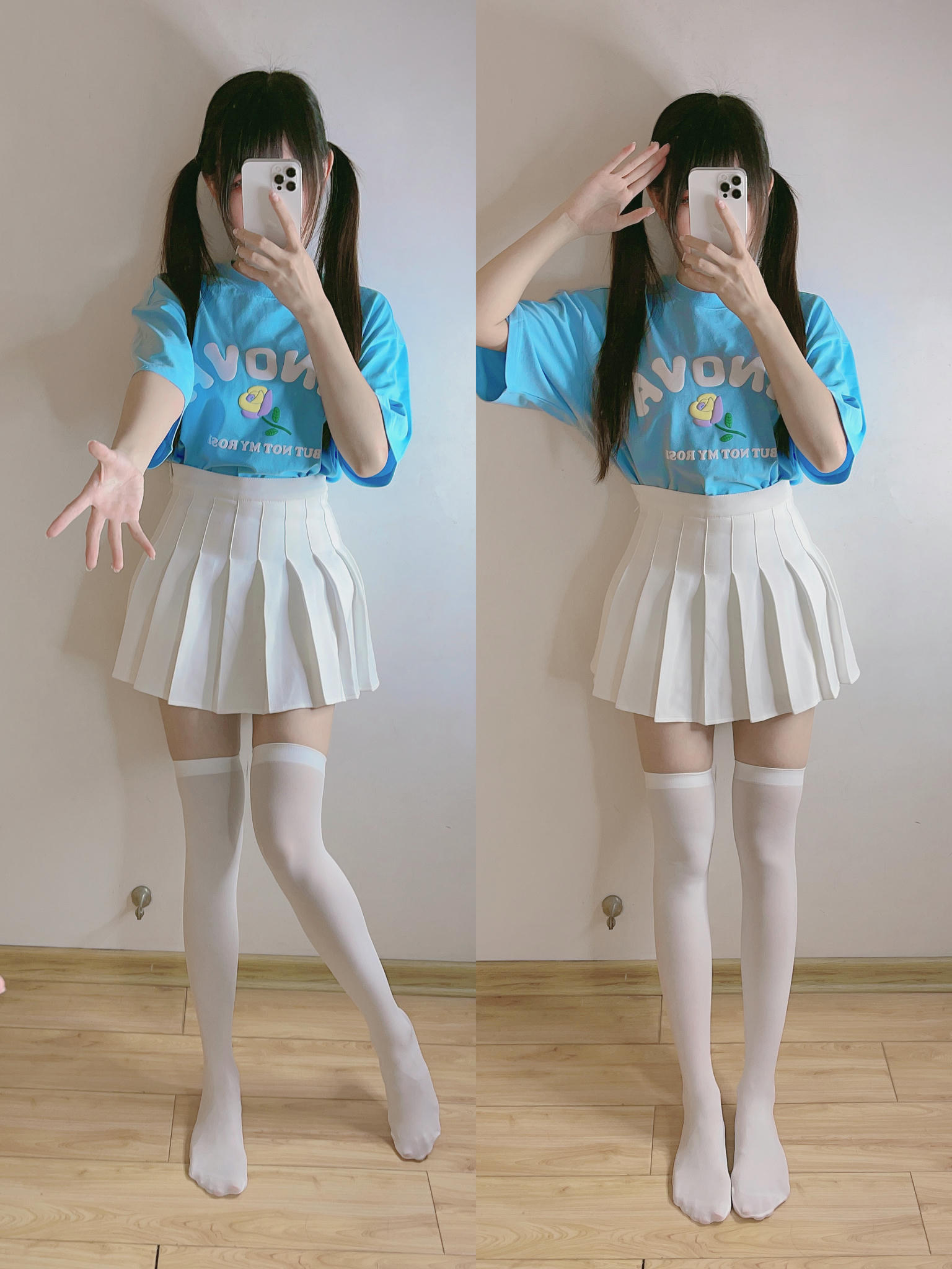 miko酱ww NO.042 自拍系列mikoの白丝02[225P-1.57GB]_第6集