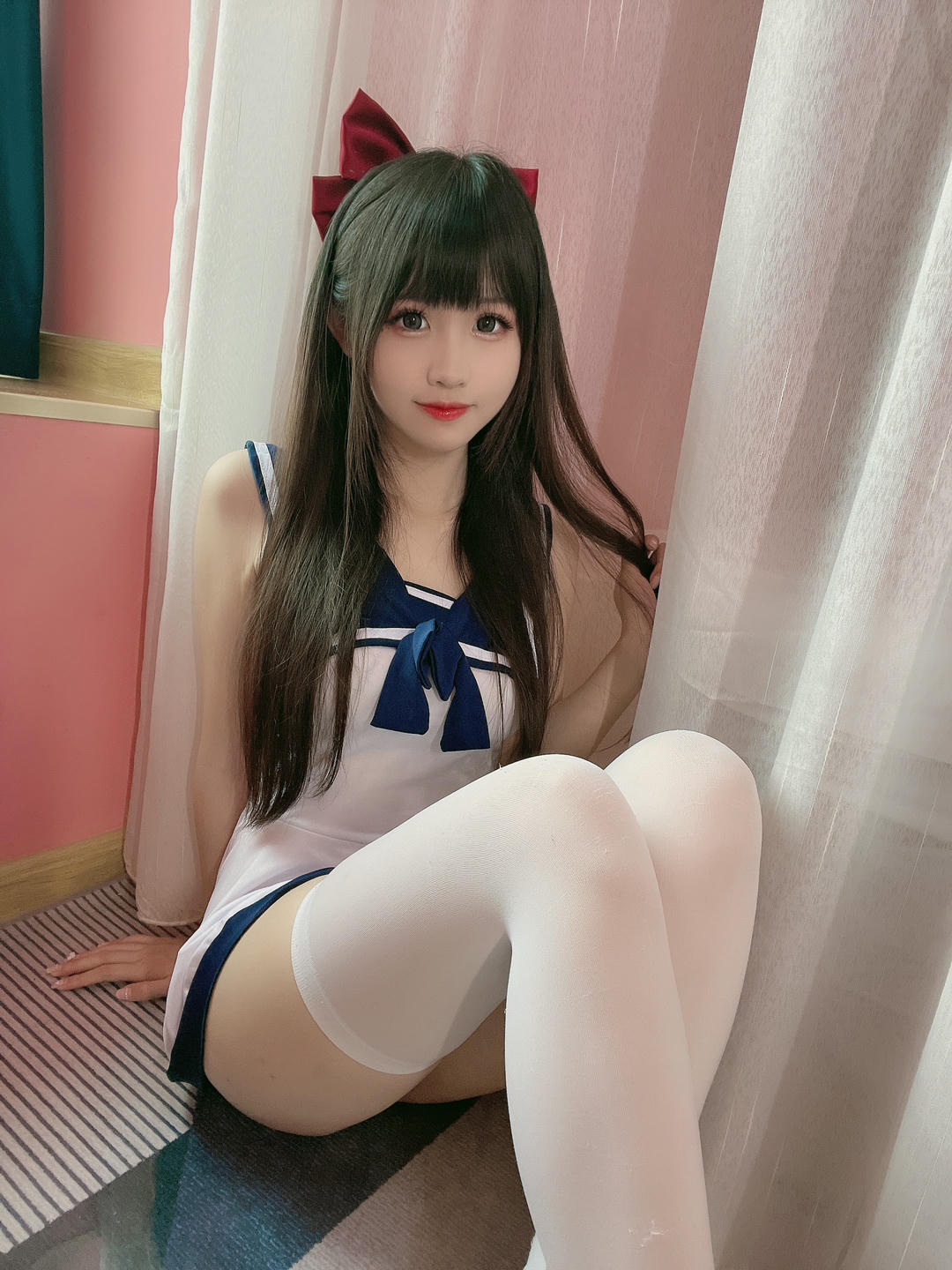 miko酱ww NO.042 自拍系列mikoの白丝02[225P-1.57GB]_第6集