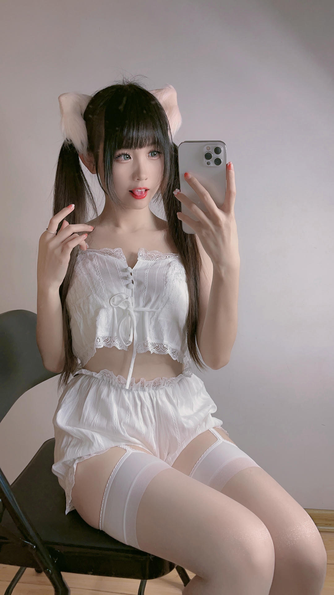 miko酱ww NO.042 自拍系列mikoの白丝02[225P-1.57GB]_第7集