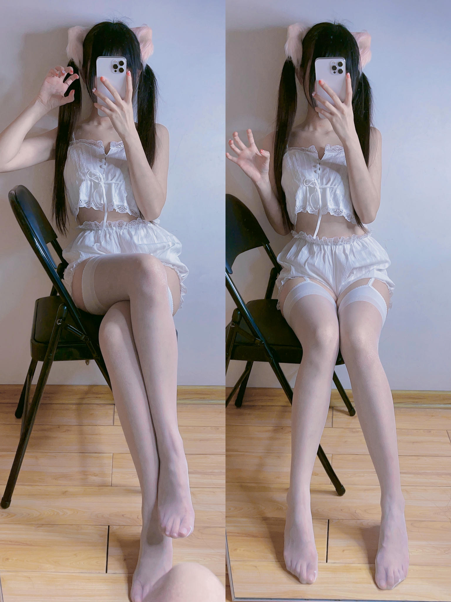 miko酱ww NO.042 自拍系列mikoの白丝02[225P-1.57GB]_第7集