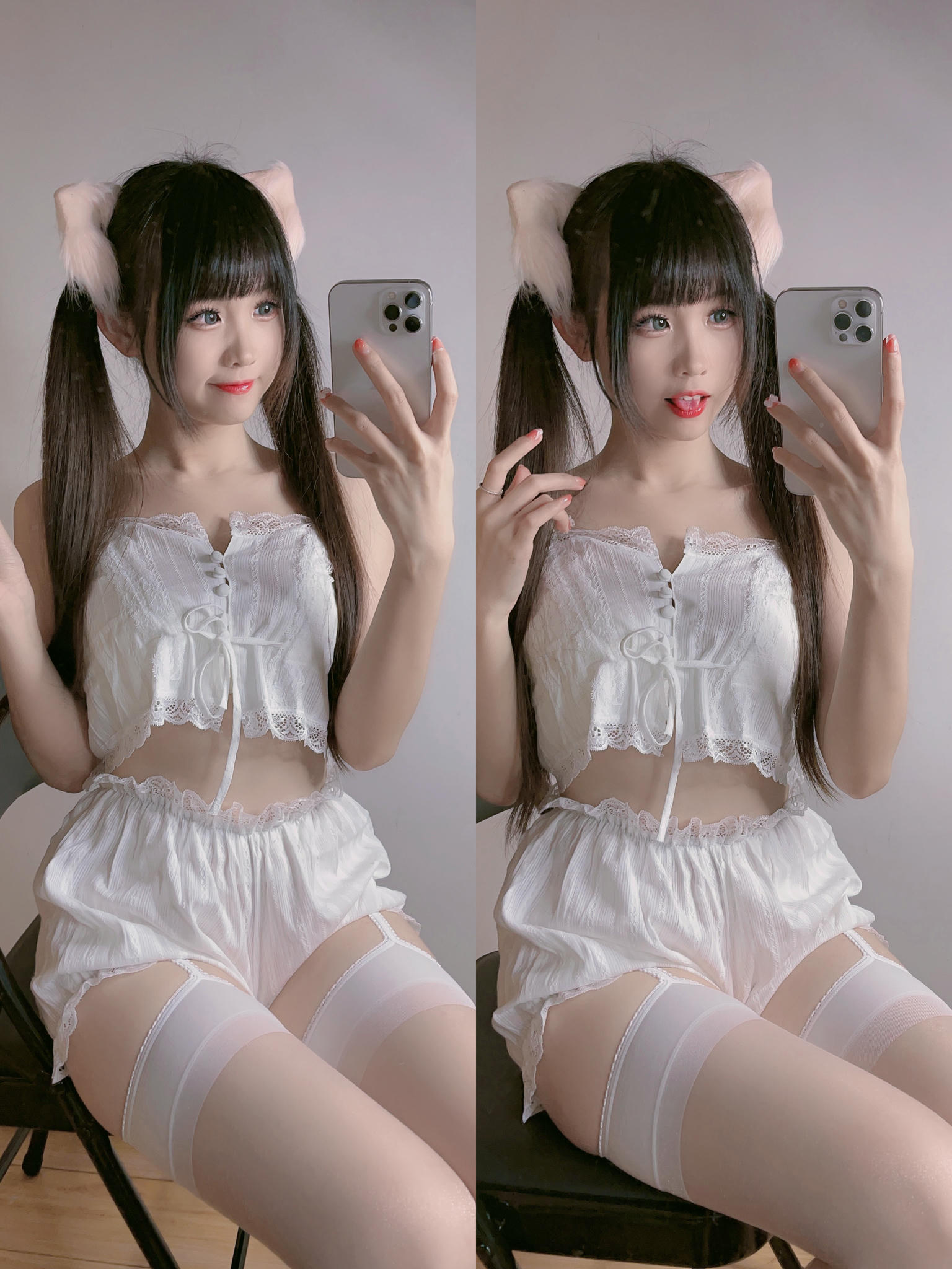 miko酱ww NO.042 自拍系列mikoの白丝02[225P-1.57GB]_第7集