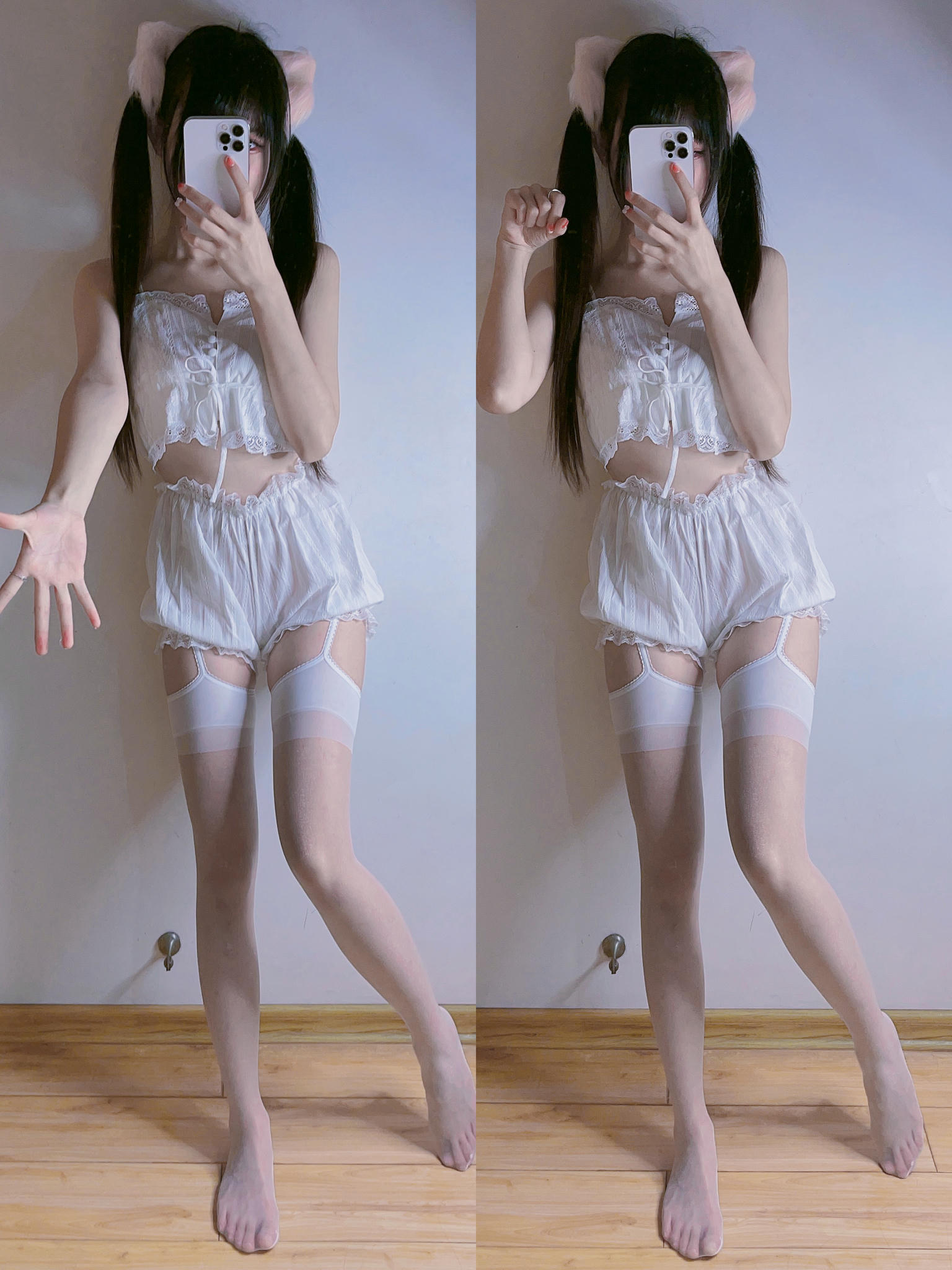 miko酱ww NO.042 自拍系列mikoの白丝02[225P-1.57GB]_第7集