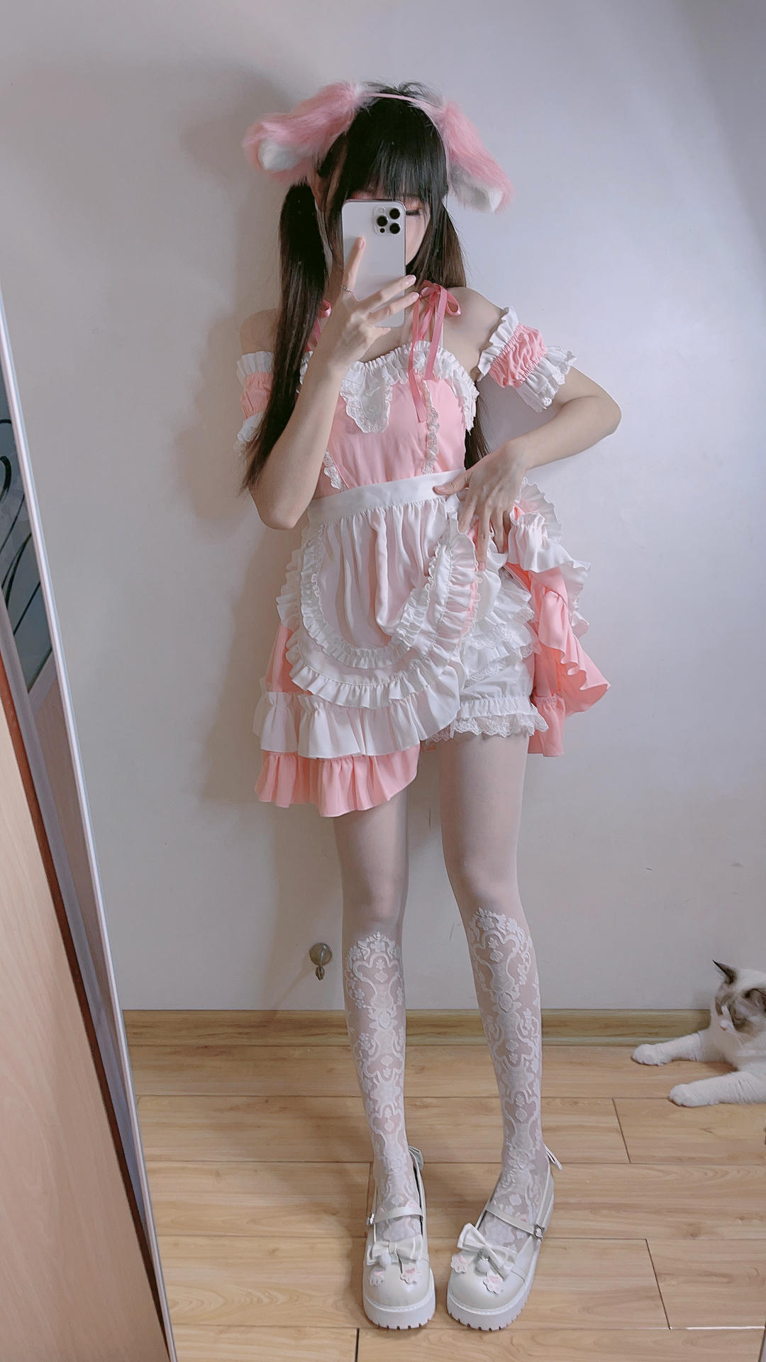 miko酱ww NO.042 自拍系列mikoの白丝02[225P-1.57GB]_第9集