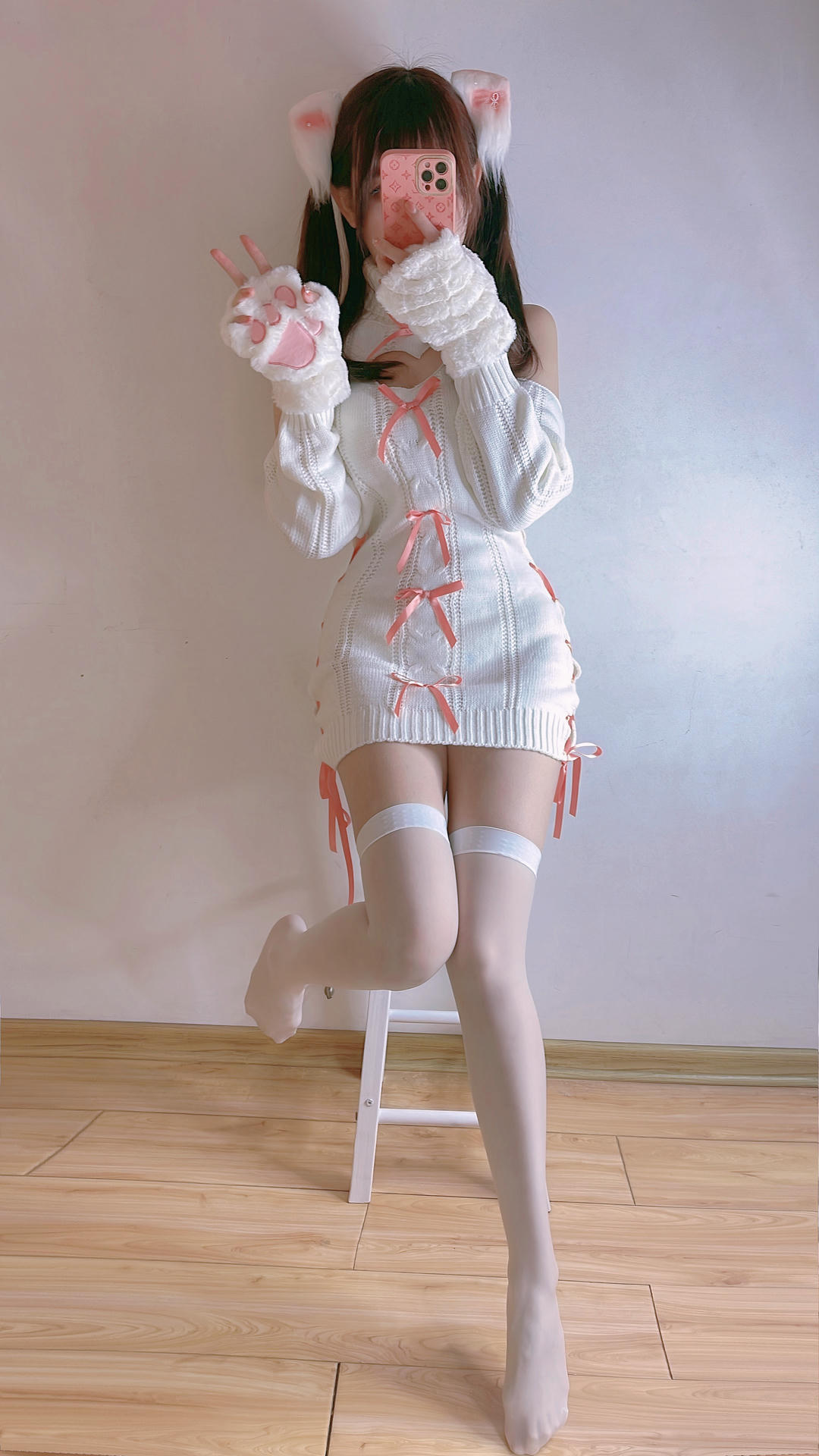 miko酱ww NO.043 自拍系列mikoの白丝03[201P-1.06GB]_第6集