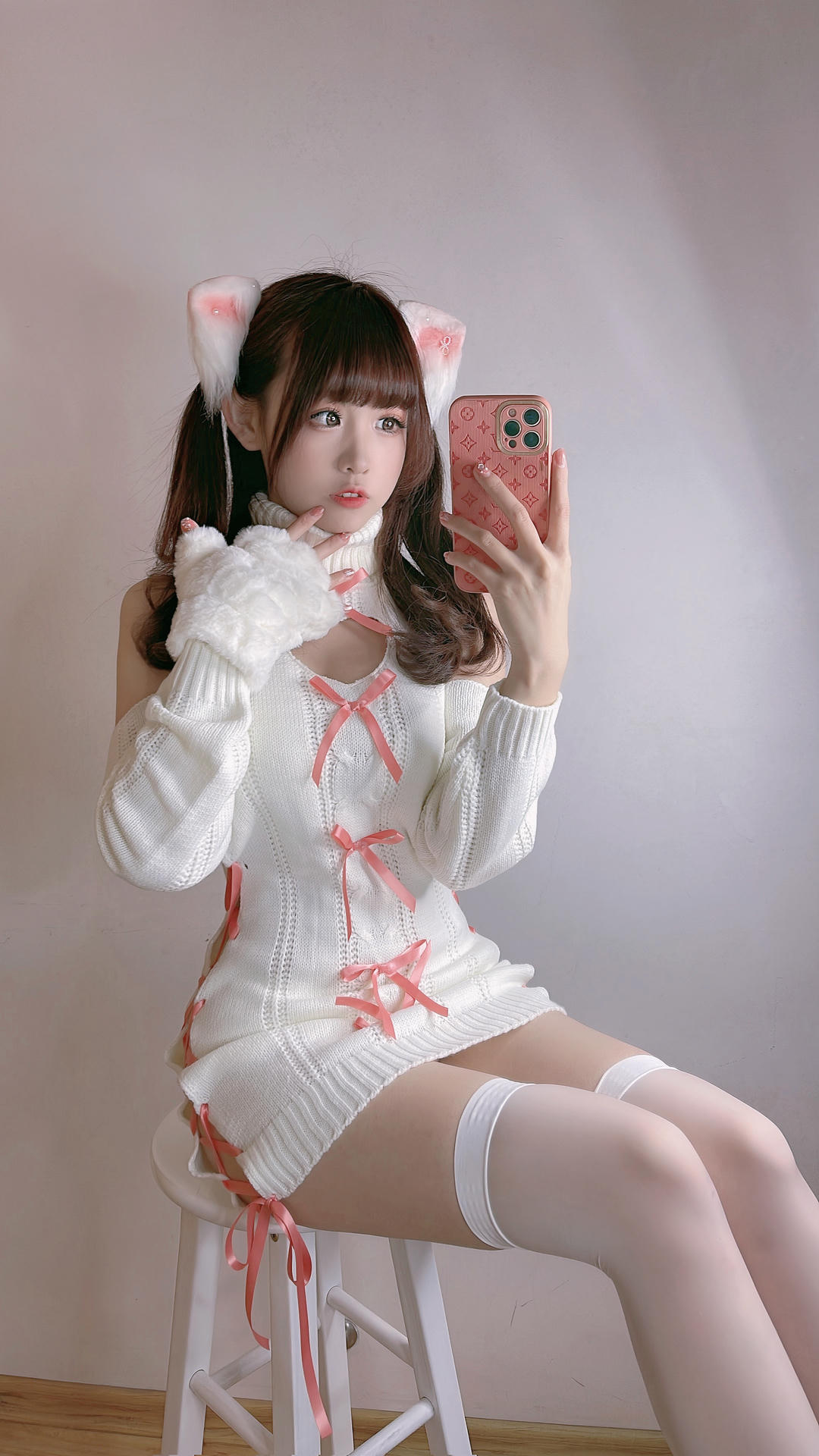 miko酱ww NO.043 自拍系列mikoの白丝03[201P-1.06GB]_第6集