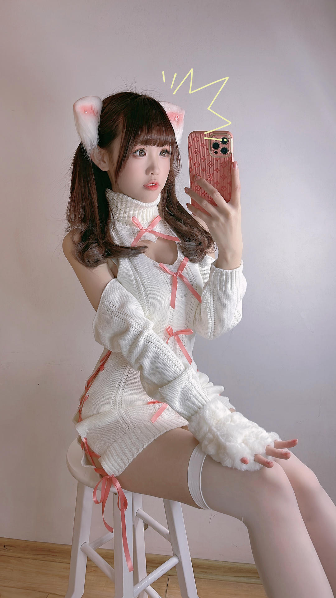 miko酱ww NO.043 自拍系列mikoの白丝03[201P-1.06GB]_第6集