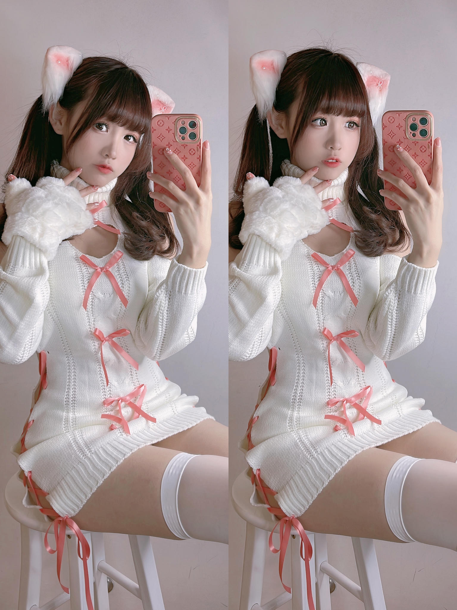 miko酱ww NO.043 自拍系列mikoの白丝03[201P-1.06GB]_第6集