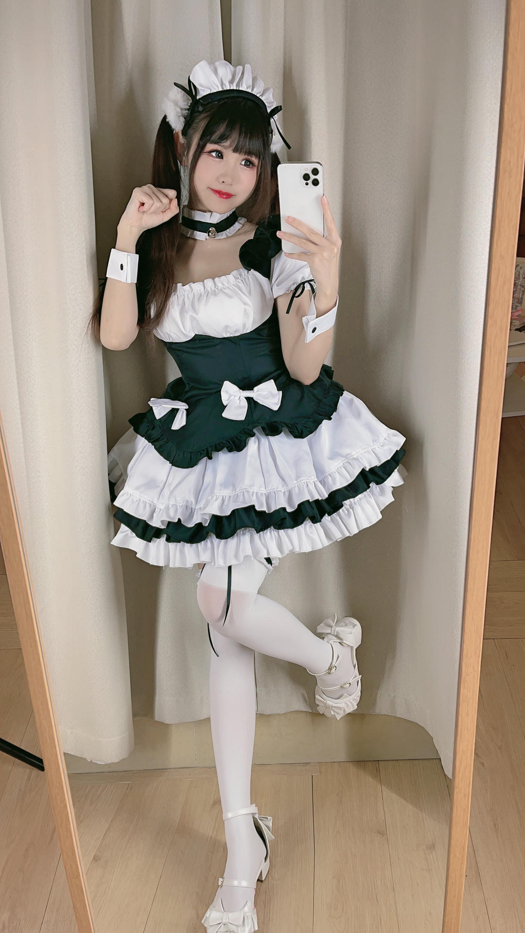 miko酱ww NO.043 自拍系列mikoの白丝03[201P-1.06GB]_第7集