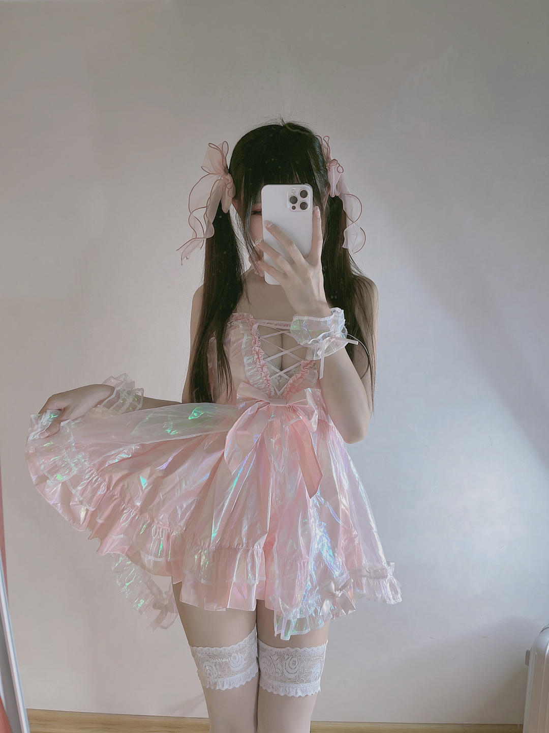 miko酱ww NO.043 自拍系列mikoの白丝03[201P-1.06GB]_第7集