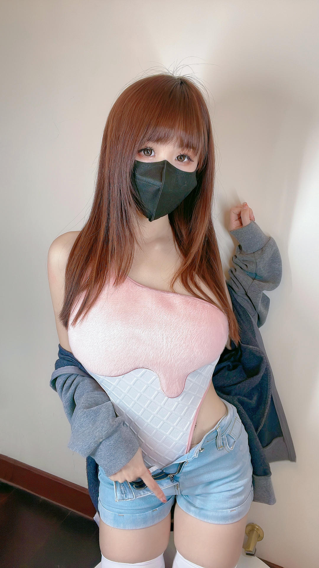 miko酱ww NO.043 自拍系列mikoの白丝03[201P-1.06GB]_第1集