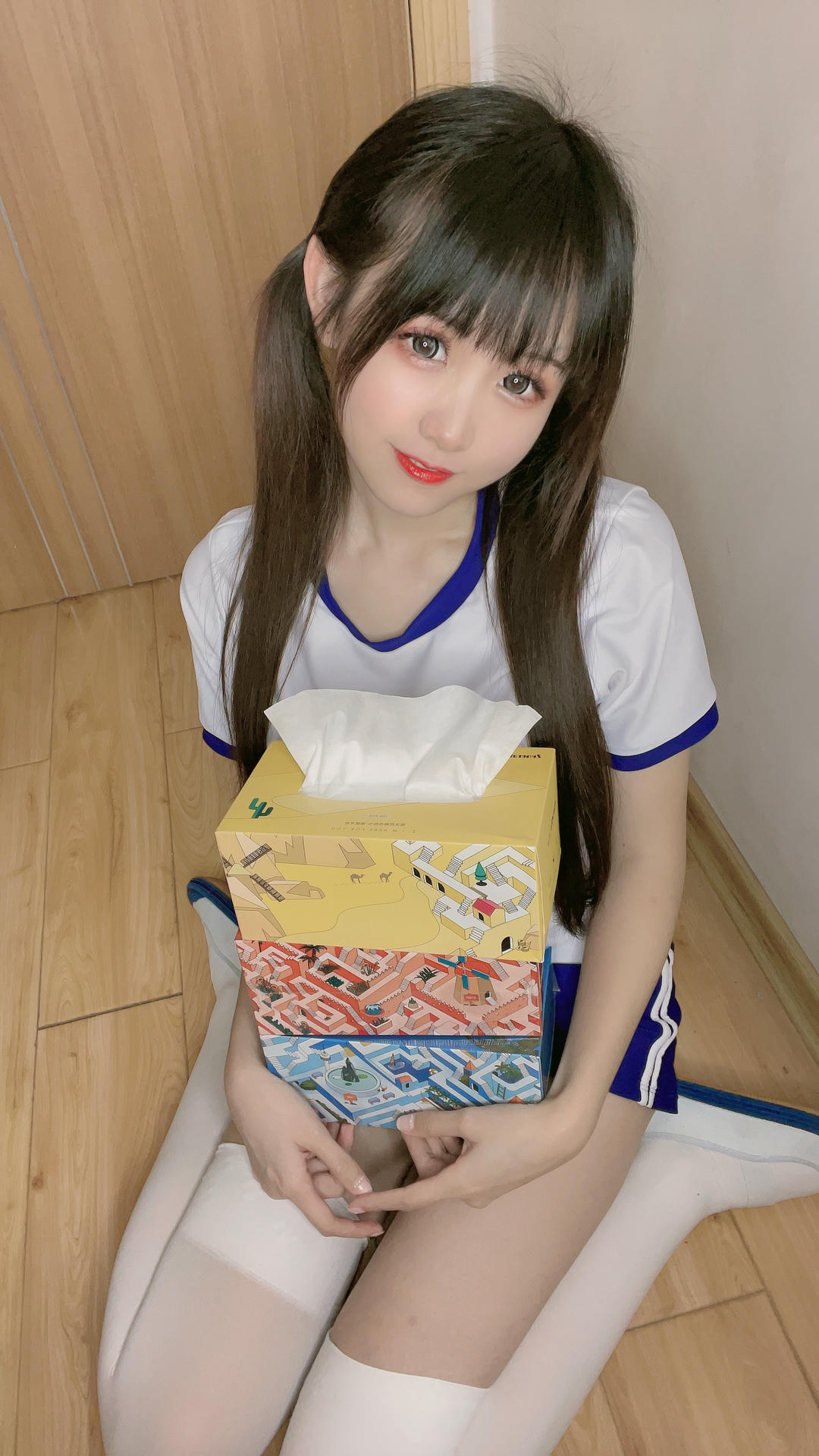 miko酱ww NO.043 自拍系列mikoの白丝03[201P-1.06GB]_第10集