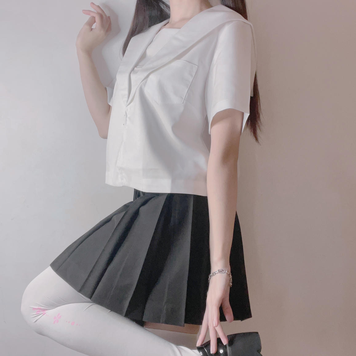 miko酱ww NO.043 自拍系列mikoの白丝03[201P-1.06GB]_第1集