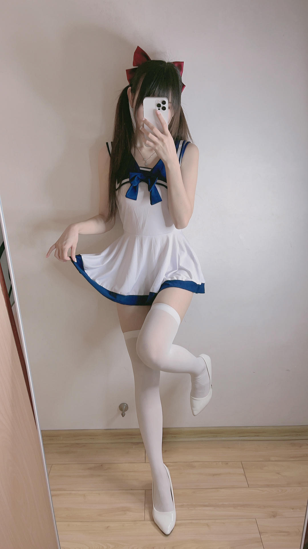 miko酱ww NO.043 自拍系列mikoの白丝03[201P-1.06GB]_第4集