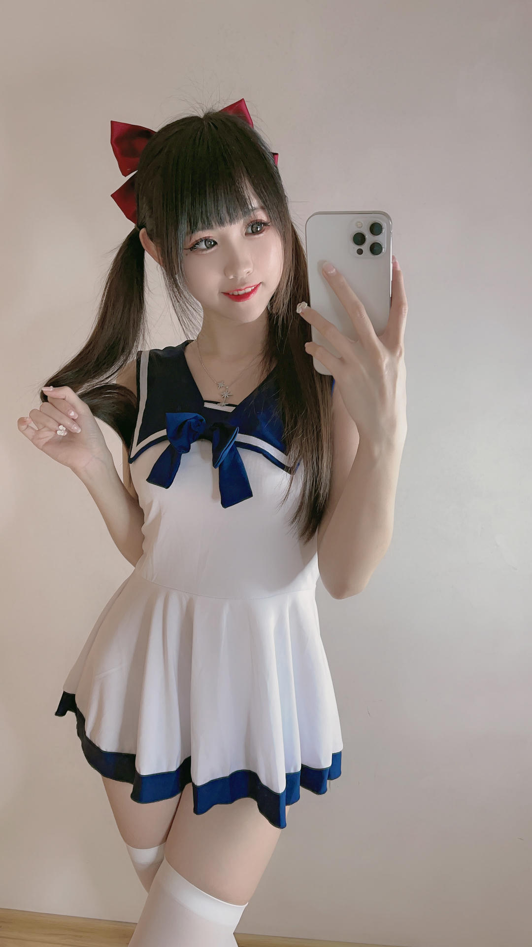 miko酱ww NO.043 自拍系列mikoの白丝03[201P-1.06GB]_第4集